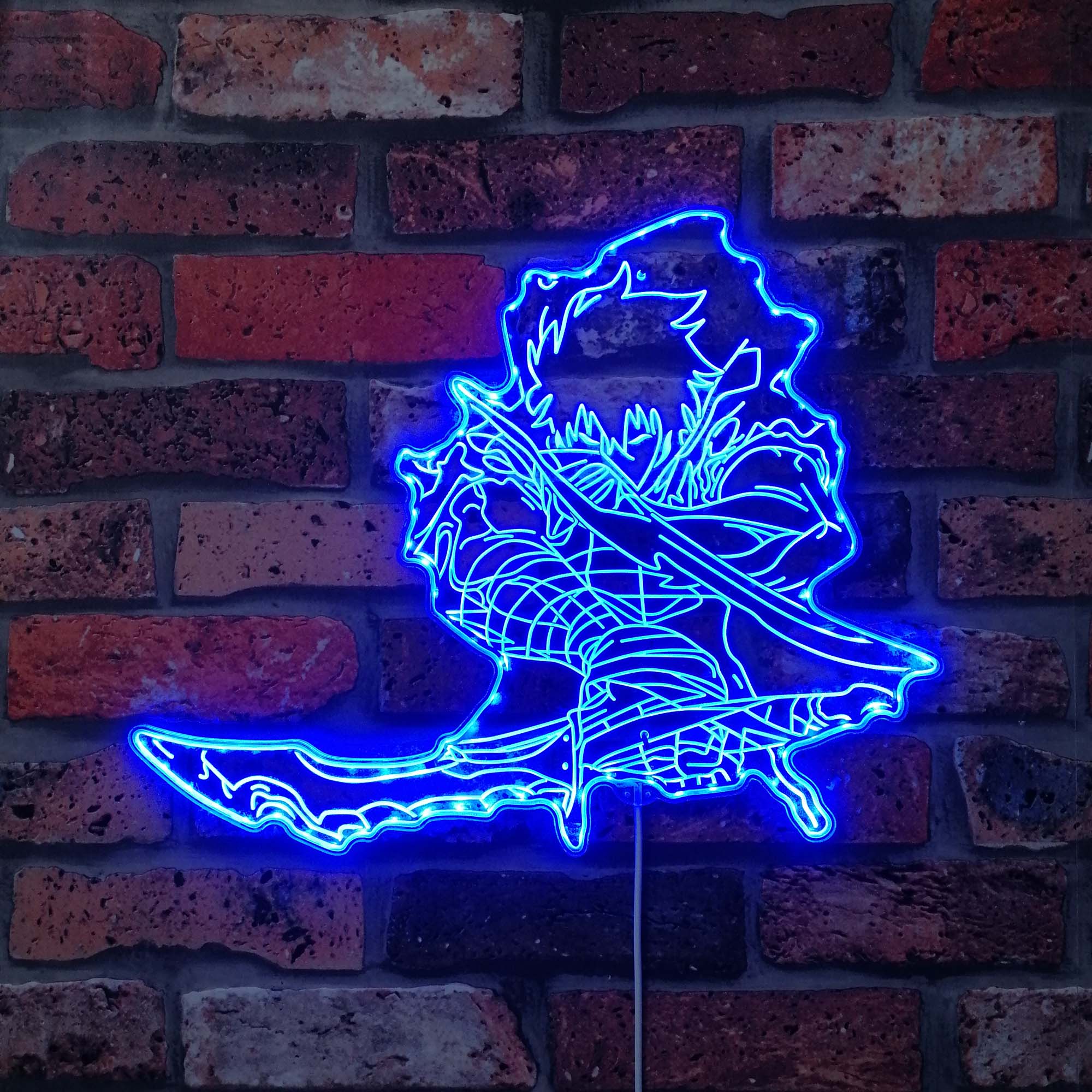 Solo Leveling Neon Neon LED Sign with Dynamic RGB Colors