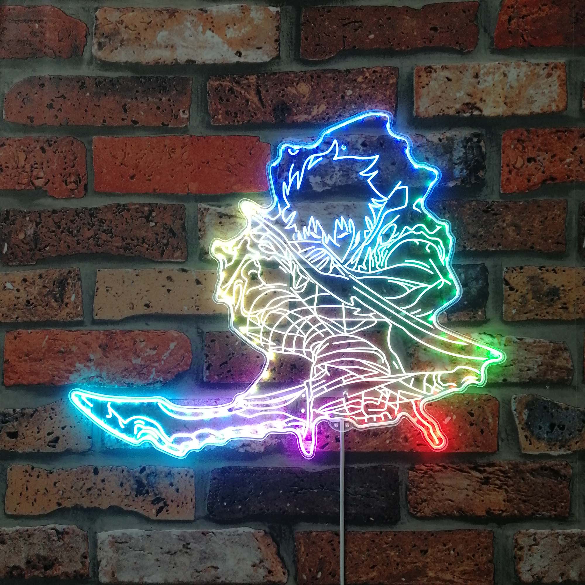 Solo Leveling Neon Dynamic RGB Edge Lit LED Sign