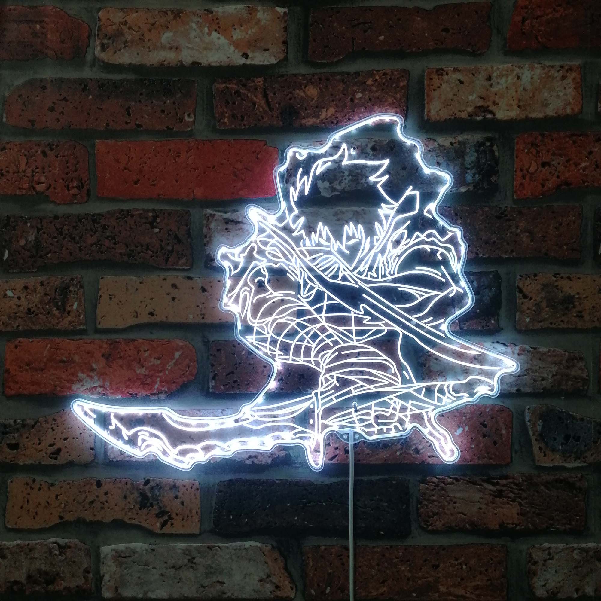 Solo Leveling Neon Neon LED Sign with Dynamic RGB Colors