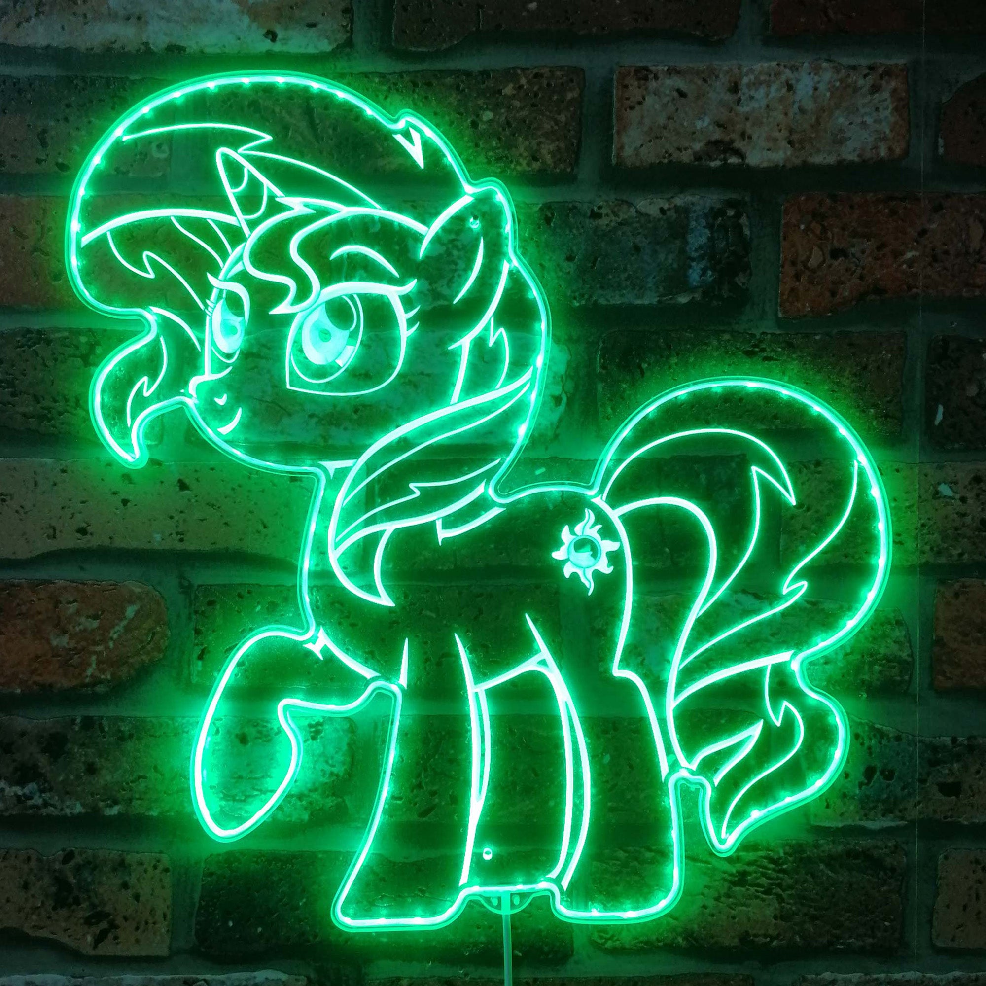 My Little Pony Sunset Shimmer  Neon LED Sign with Dynamic RGB Colors