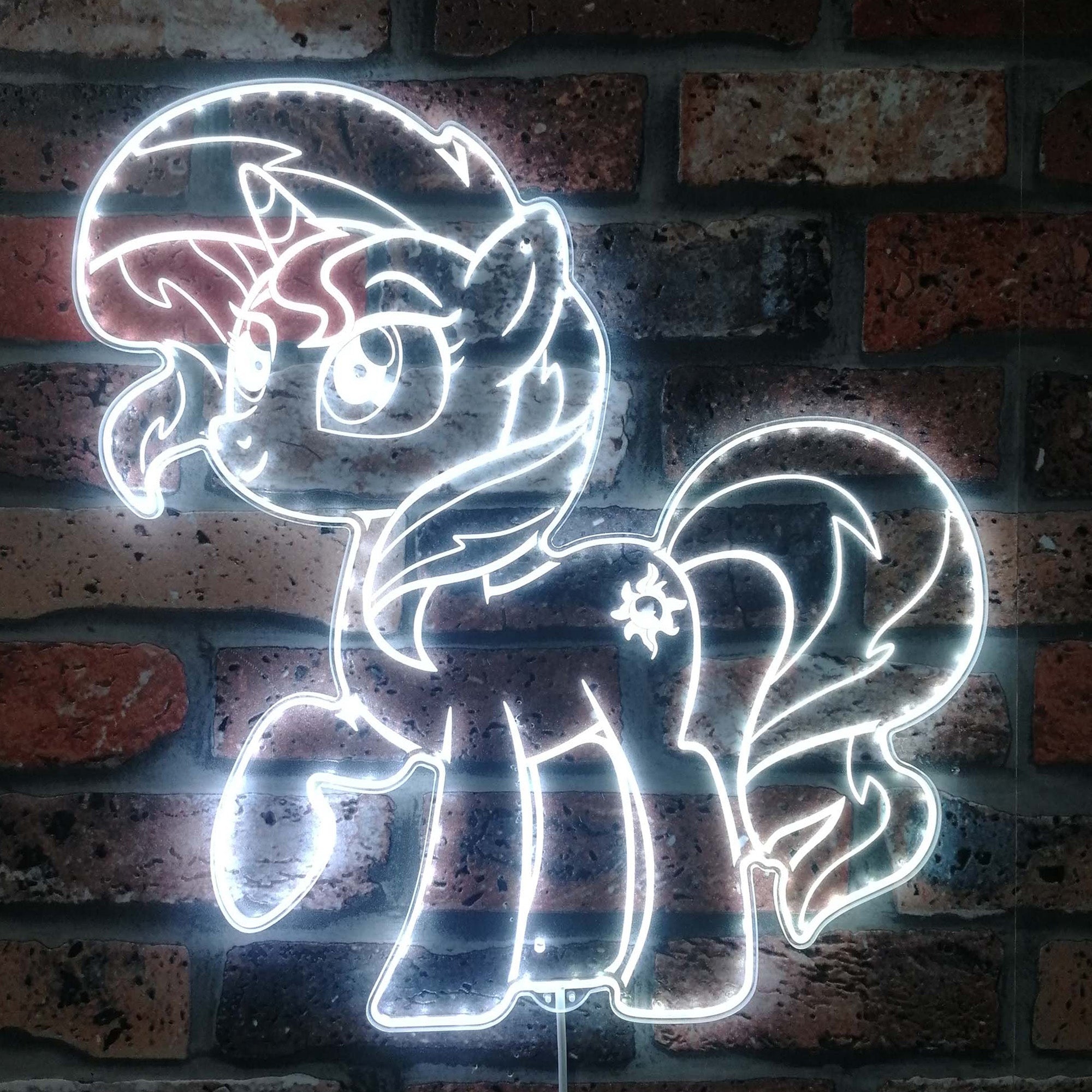 My Little Pony Sunset Shimmer  Neon LED Sign with Dynamic RGB Colors