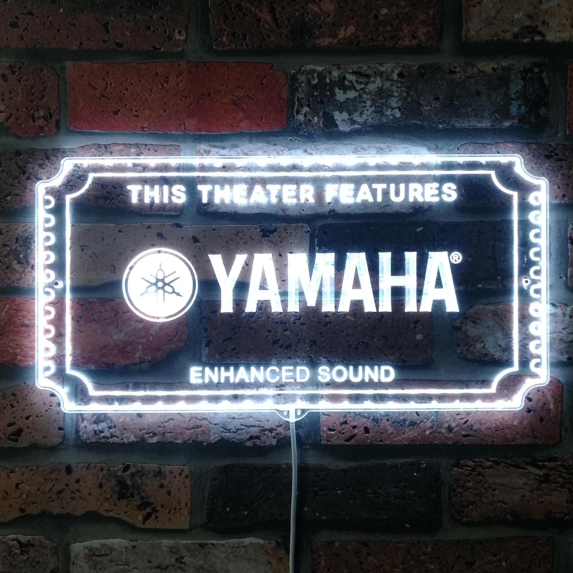 Yamaha Dynamic RGB Edge Lit LED Sign