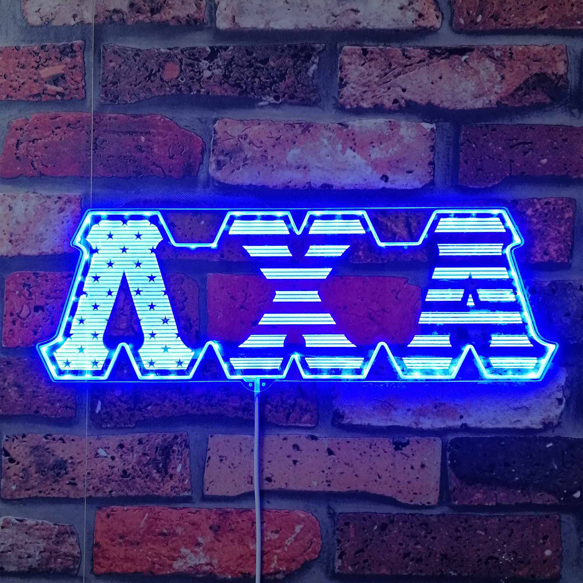 Lambda Chi Alpha Dynamic RGB Edge Lit LED Sign