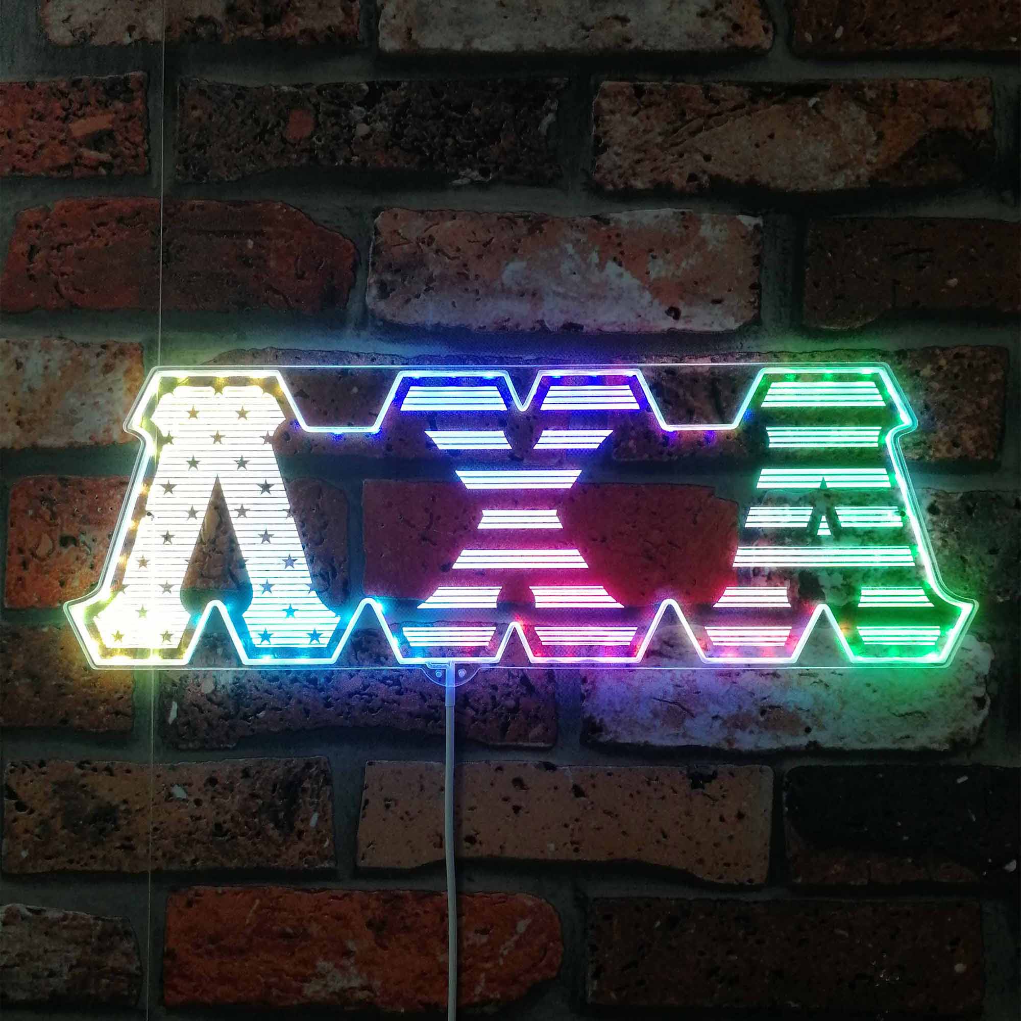 Lambda Chi Alpha Dynamic RGB Edge Lit LED Sign