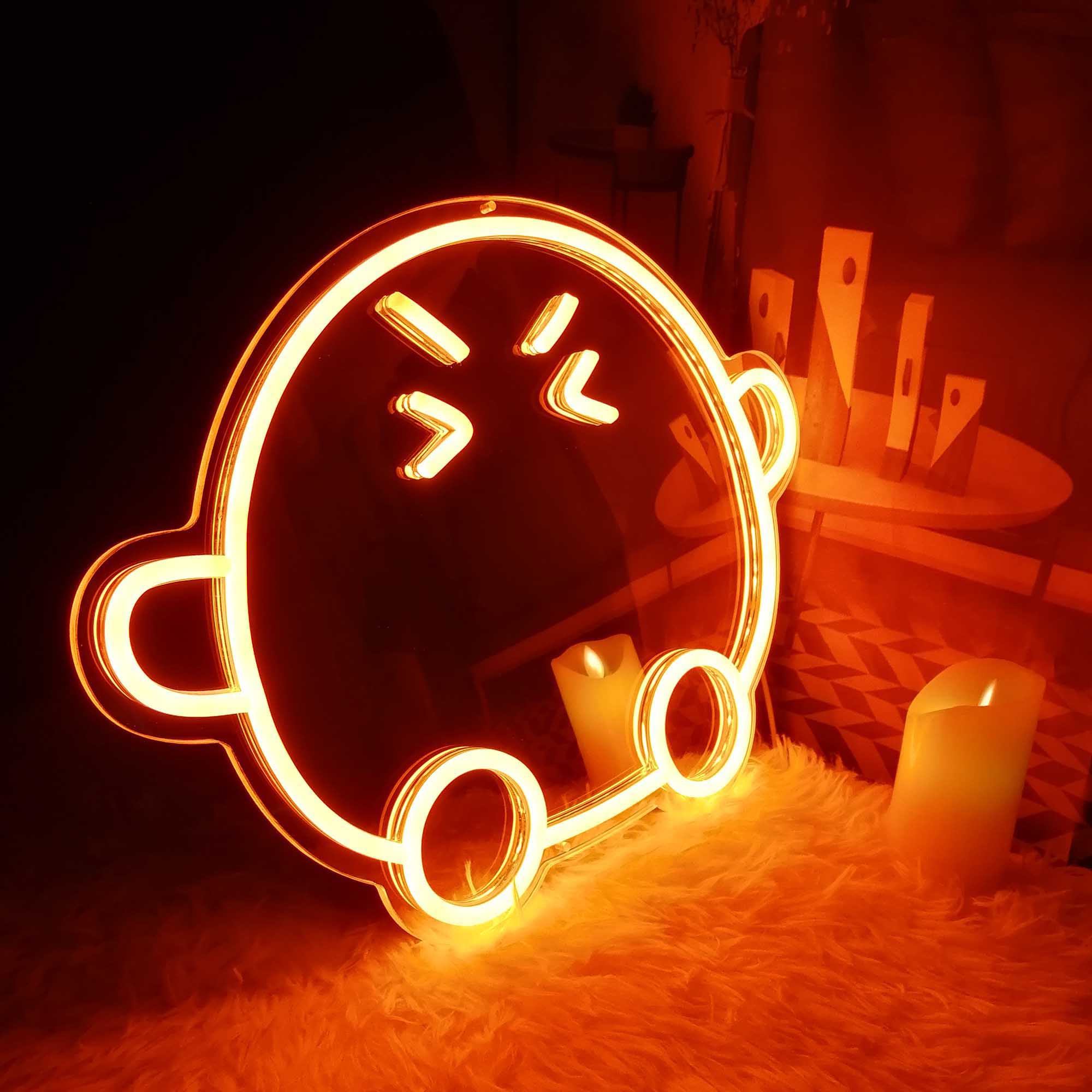 BT21 - Shooky Neon Mirror LED Sign