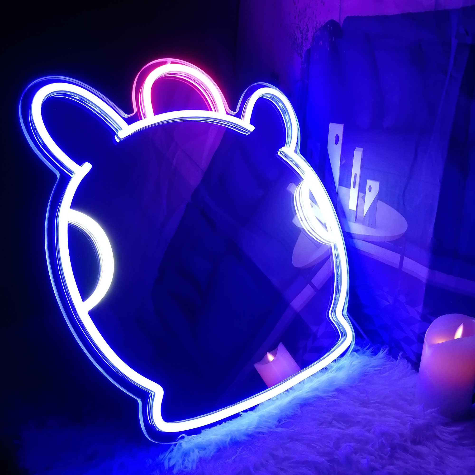 BT21 - Mang Neon Mirror LED Sign