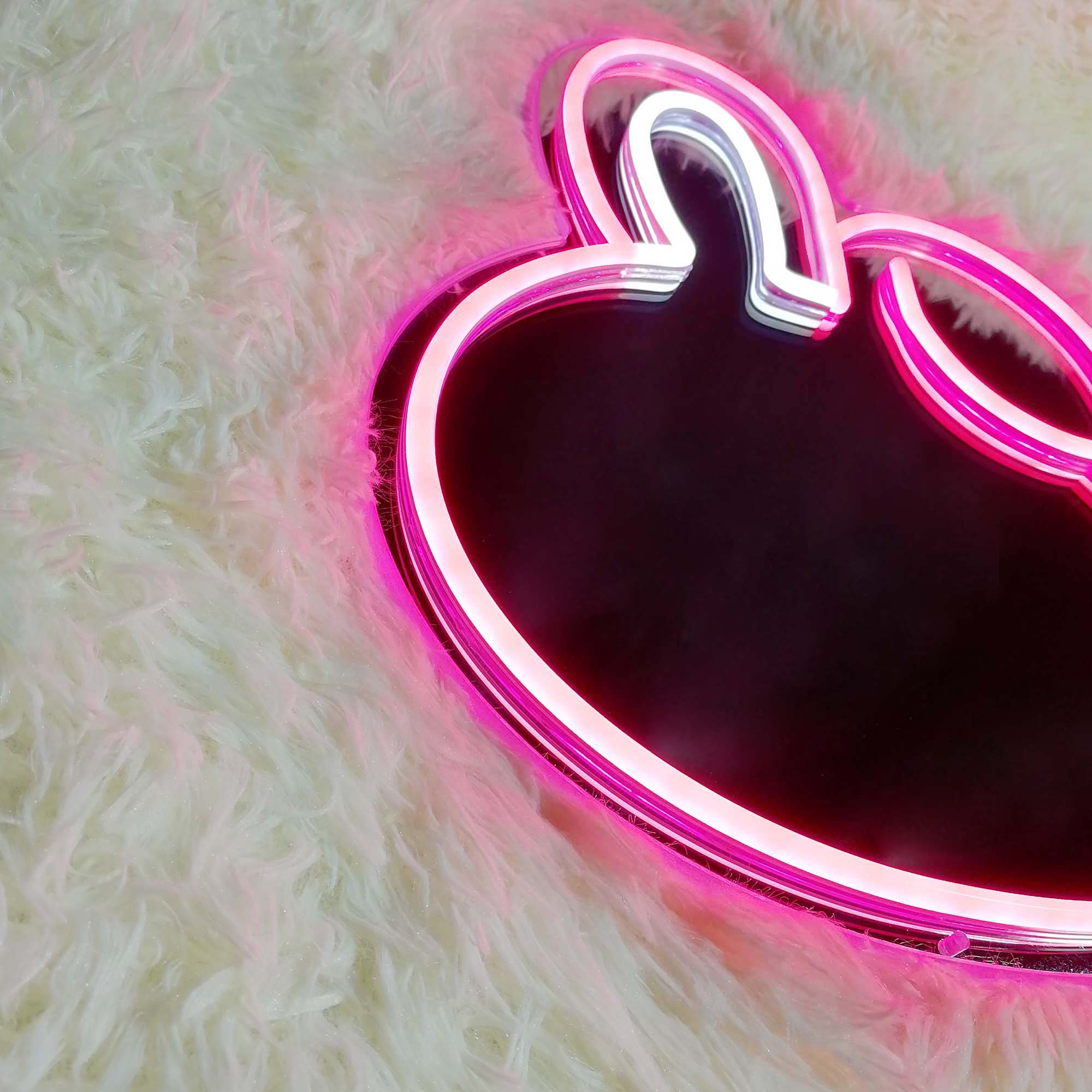 BT21 - Cooky Neon Mirror LED Sign