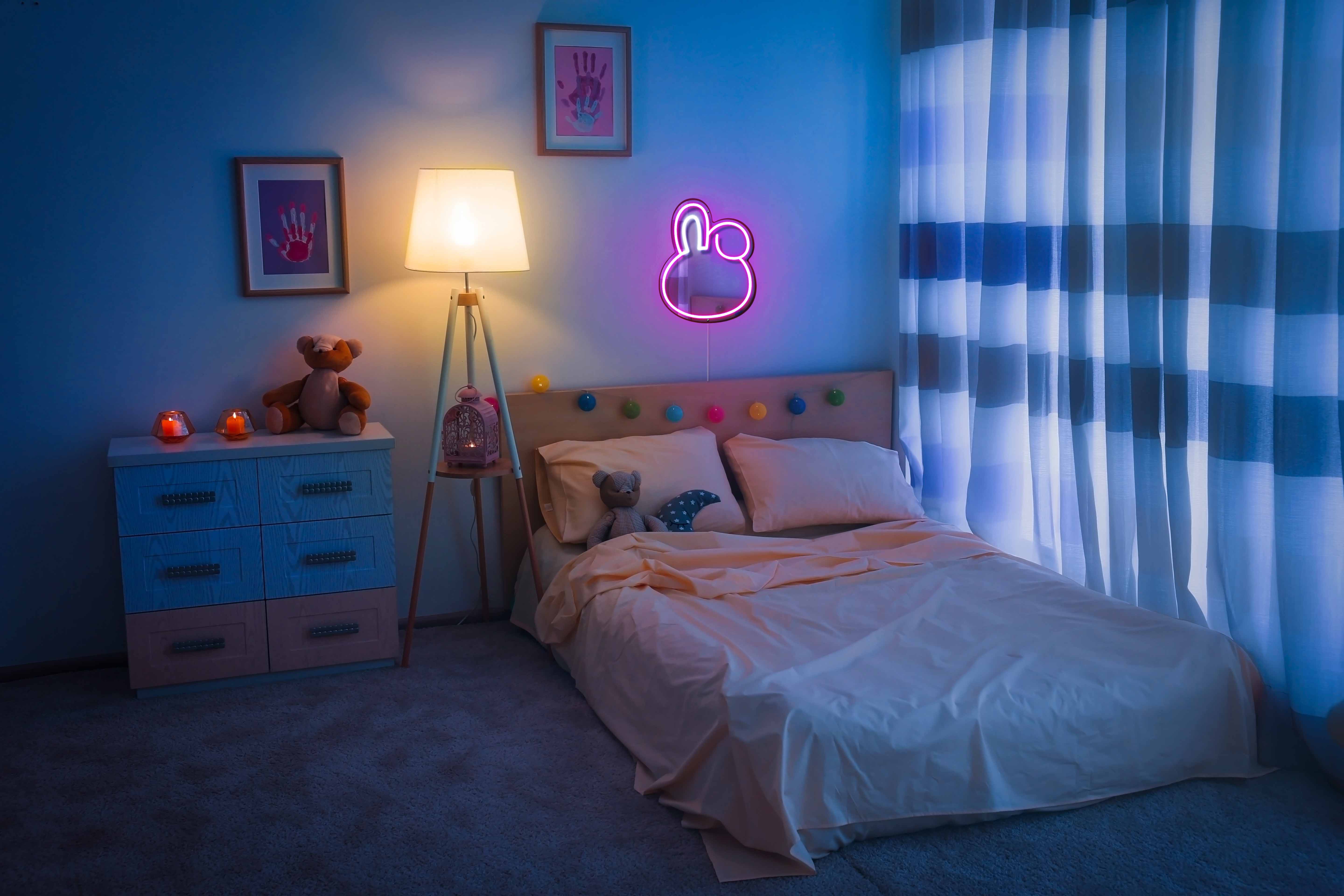 BT21 - Cooky Neon Mirror LED Sign