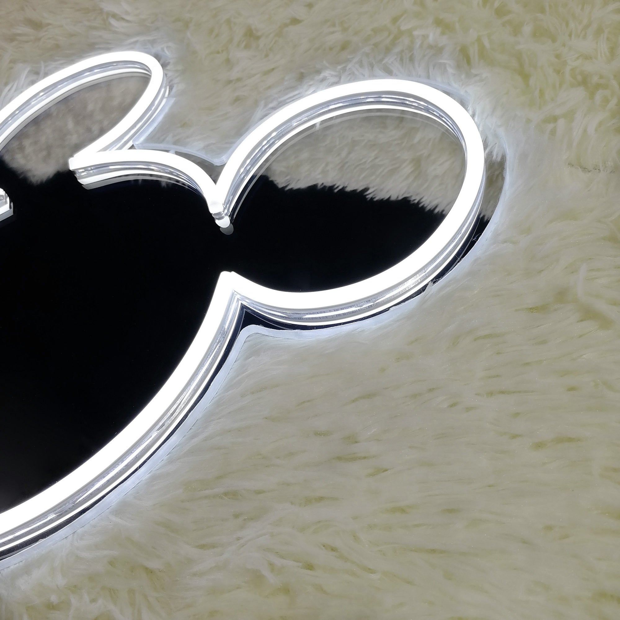 Mickey Mouse Neon Mirror LED Sign