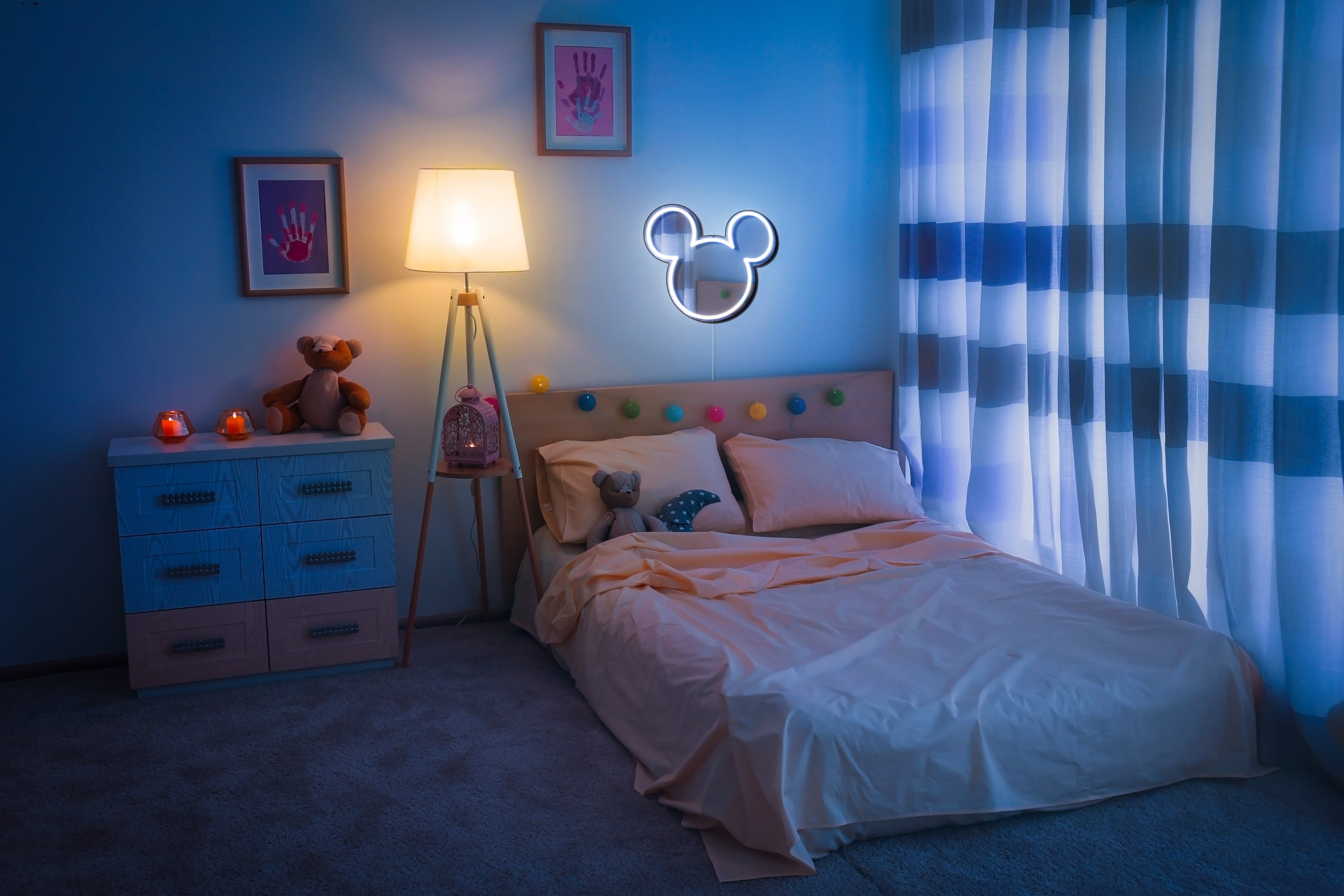 Mickey Mouse Neon Mirror LED Sign