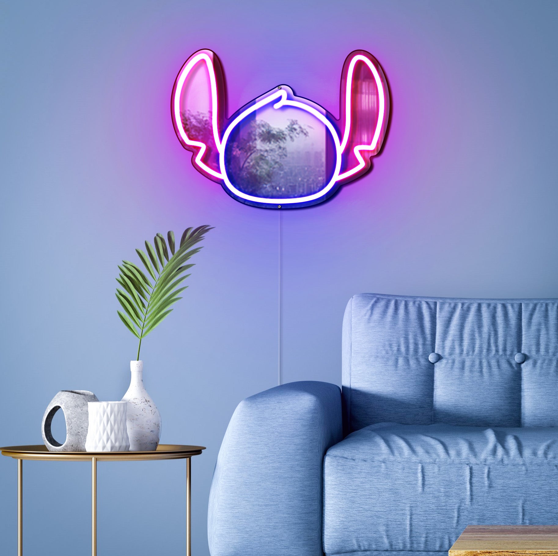 Sanrio - Cinnamoroll Neon Mirror LED Sign