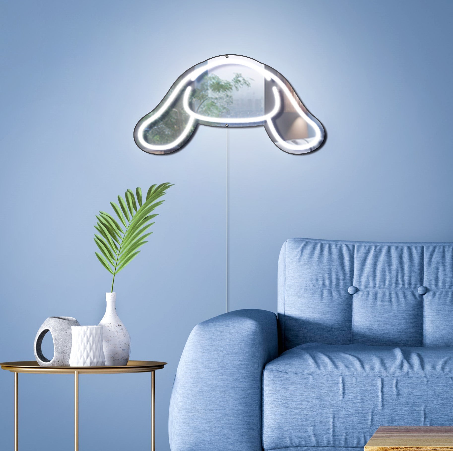 Sanrio - Cinnamoroll Neon Mirror LED Sign