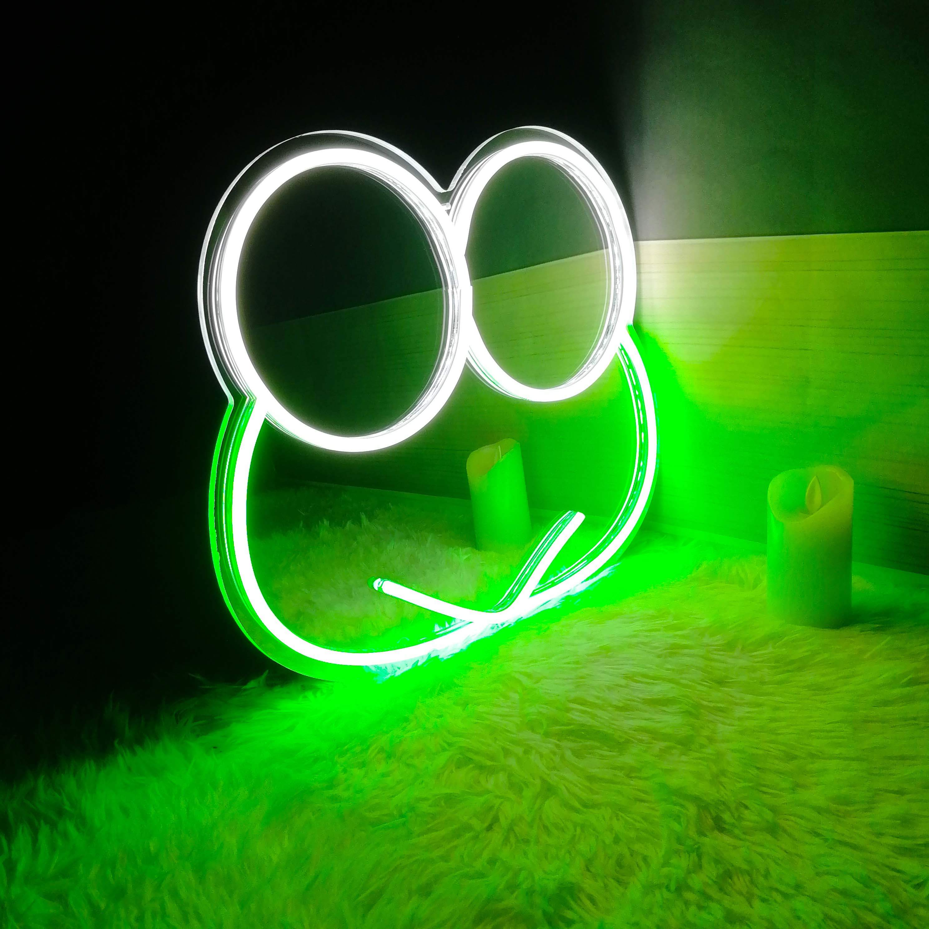 Sanrio - Kerokerokeroppi Neon Mirror LED Sign