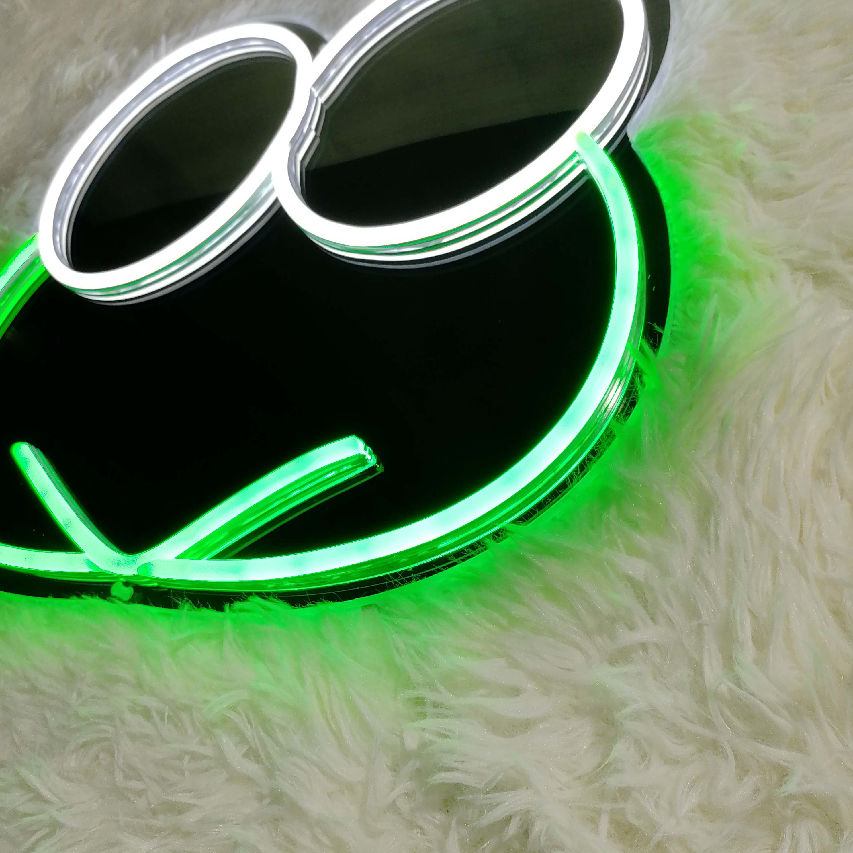 Sanrio - Kerokerokeroppi Neon Mirror LED Sign