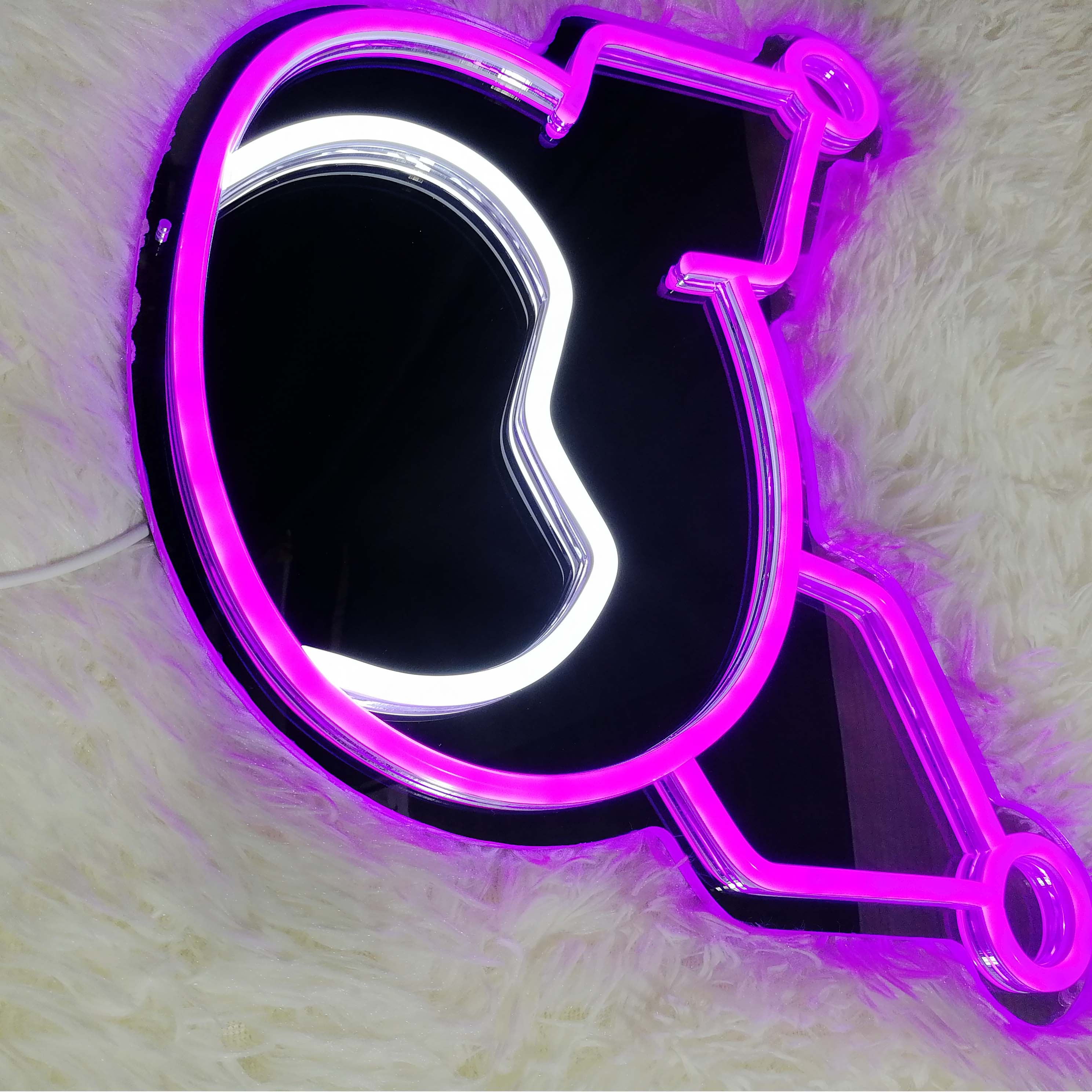 Sanrio - Kuromi Neon Mirror LED Sign