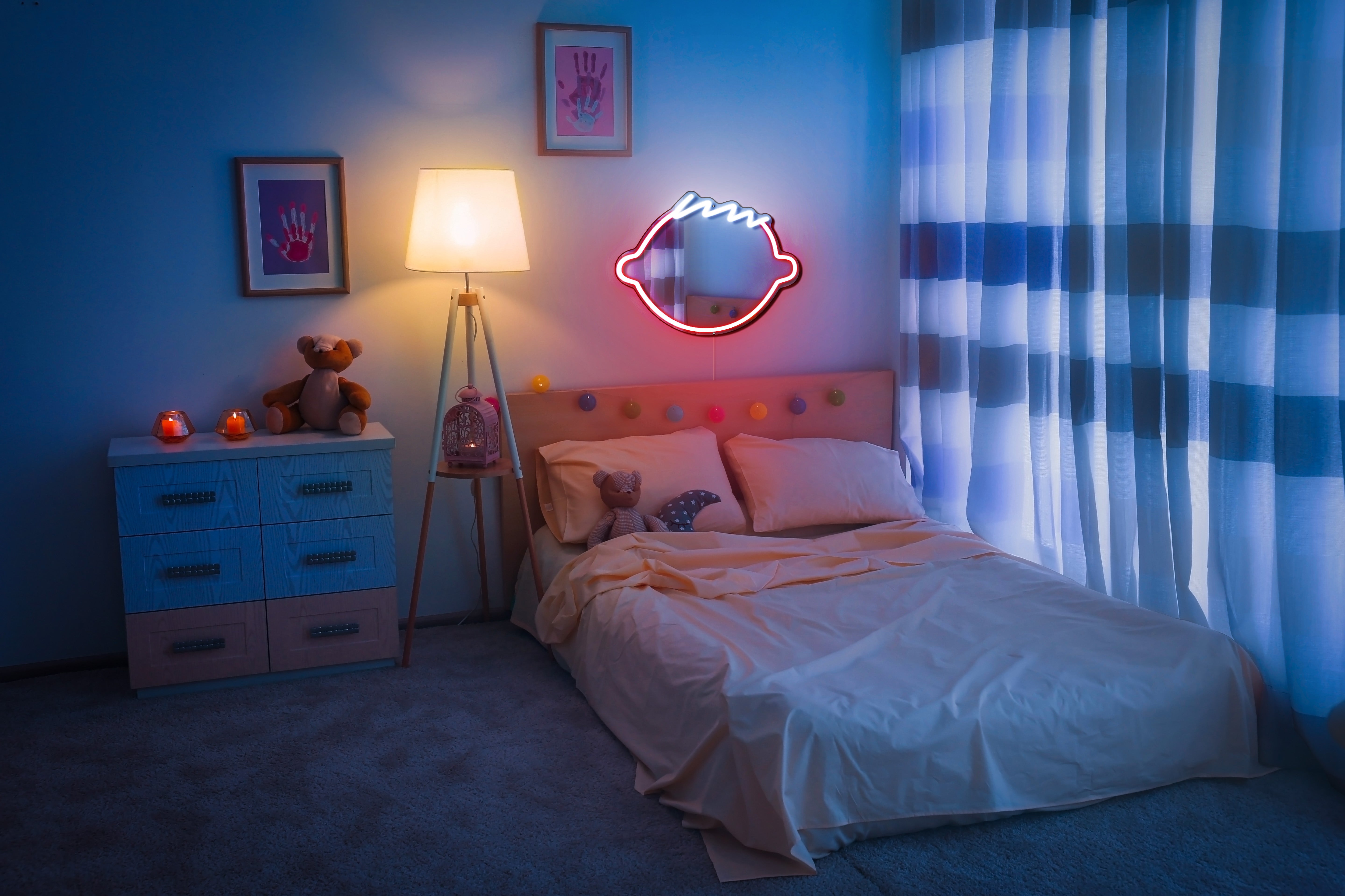 Sanrio - Minna No Tabo Neon Mirror LED Sign