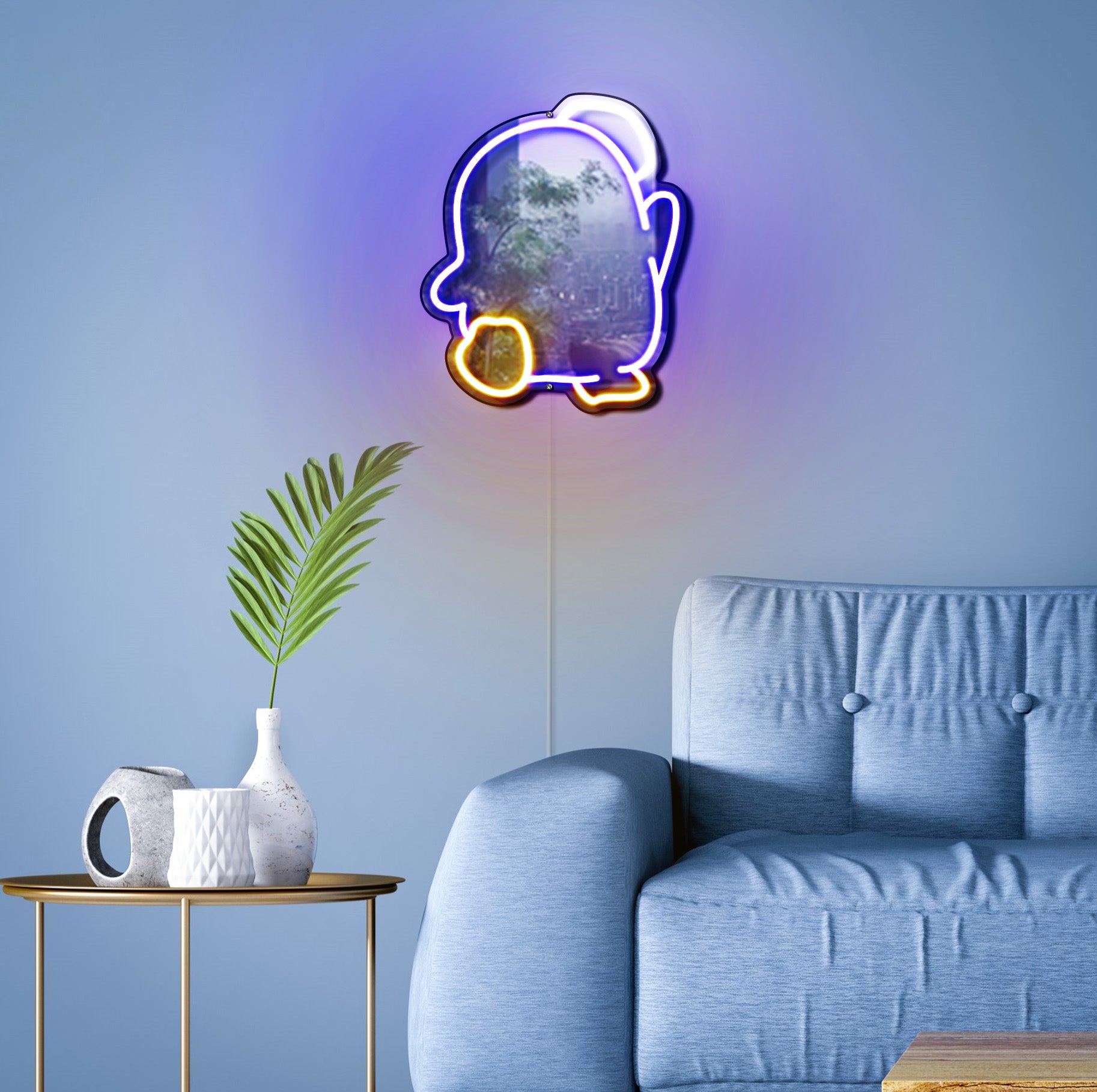 Sanrio - Tuxedosam Neon Mirror LED Sign