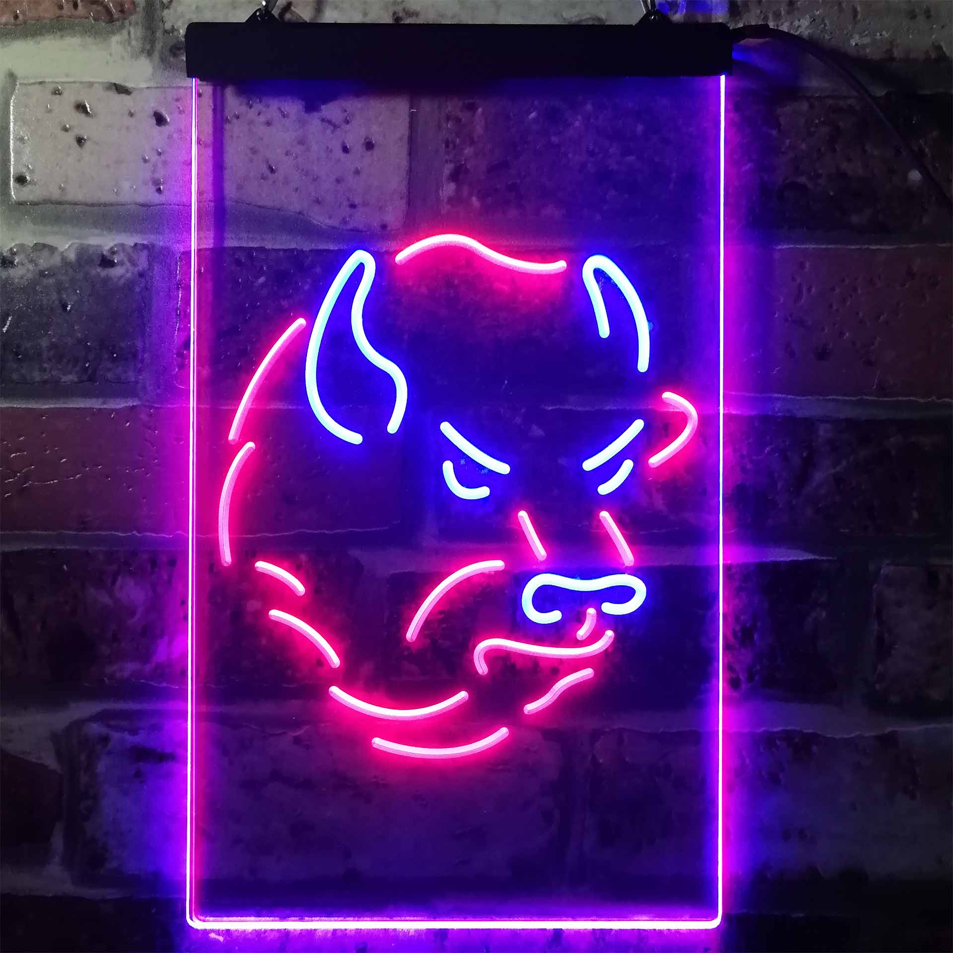 Buffalo Bills Buffalo Head Bar Decor Neon LED Sign