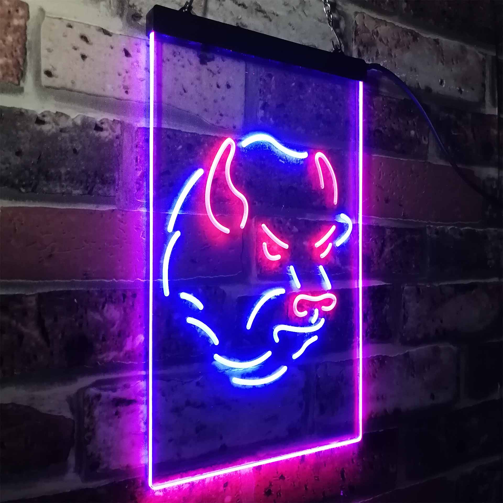 Buffalo Bills Buffalo Head Bar Decor Neon LED Sign