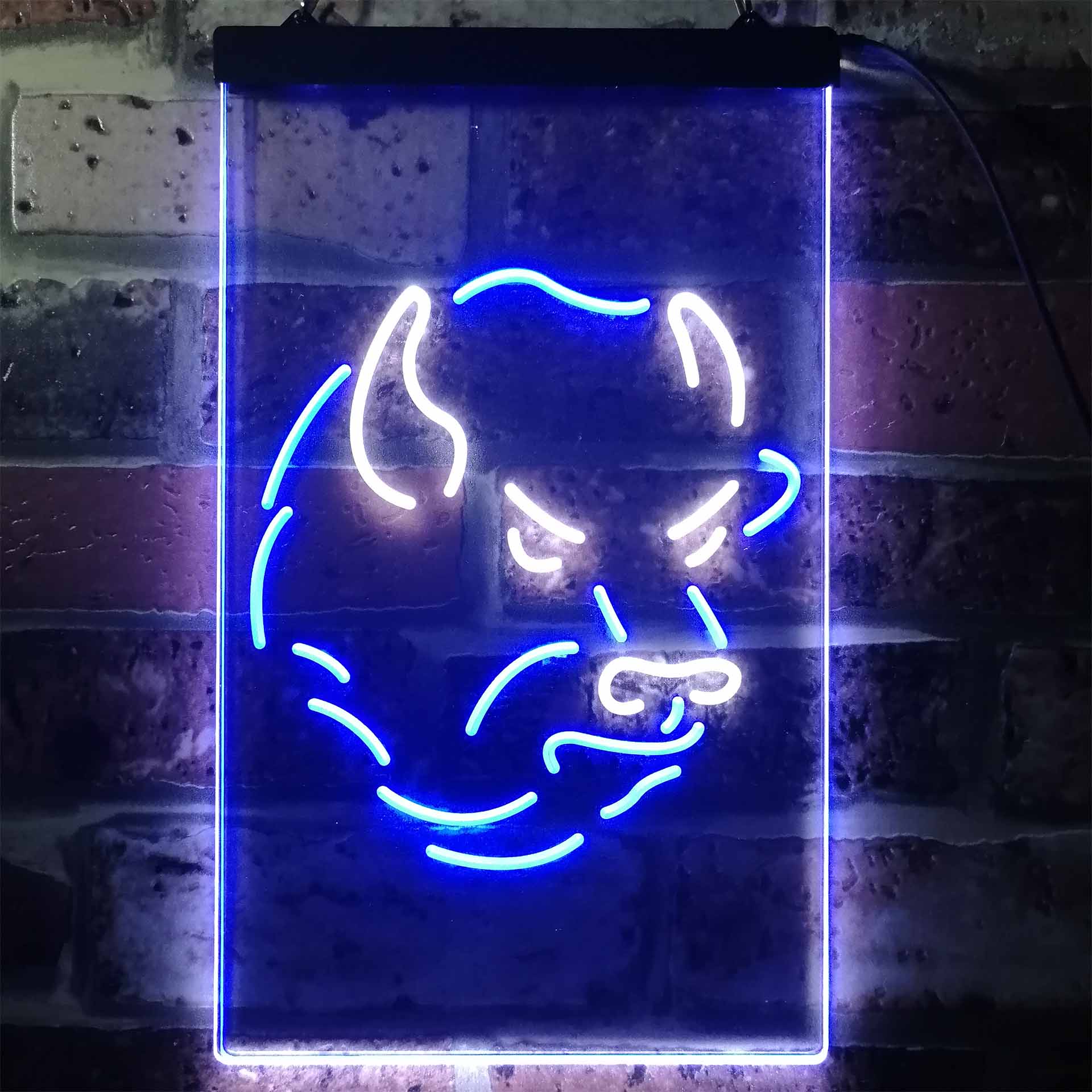 Buffalo Bills Buffalo Head Bar Decor Neon LED Sign