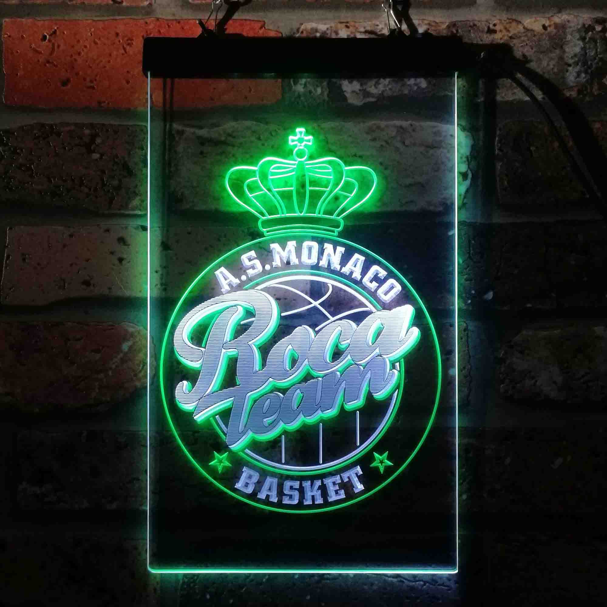 AS Monaco Basket Neon LED Sign