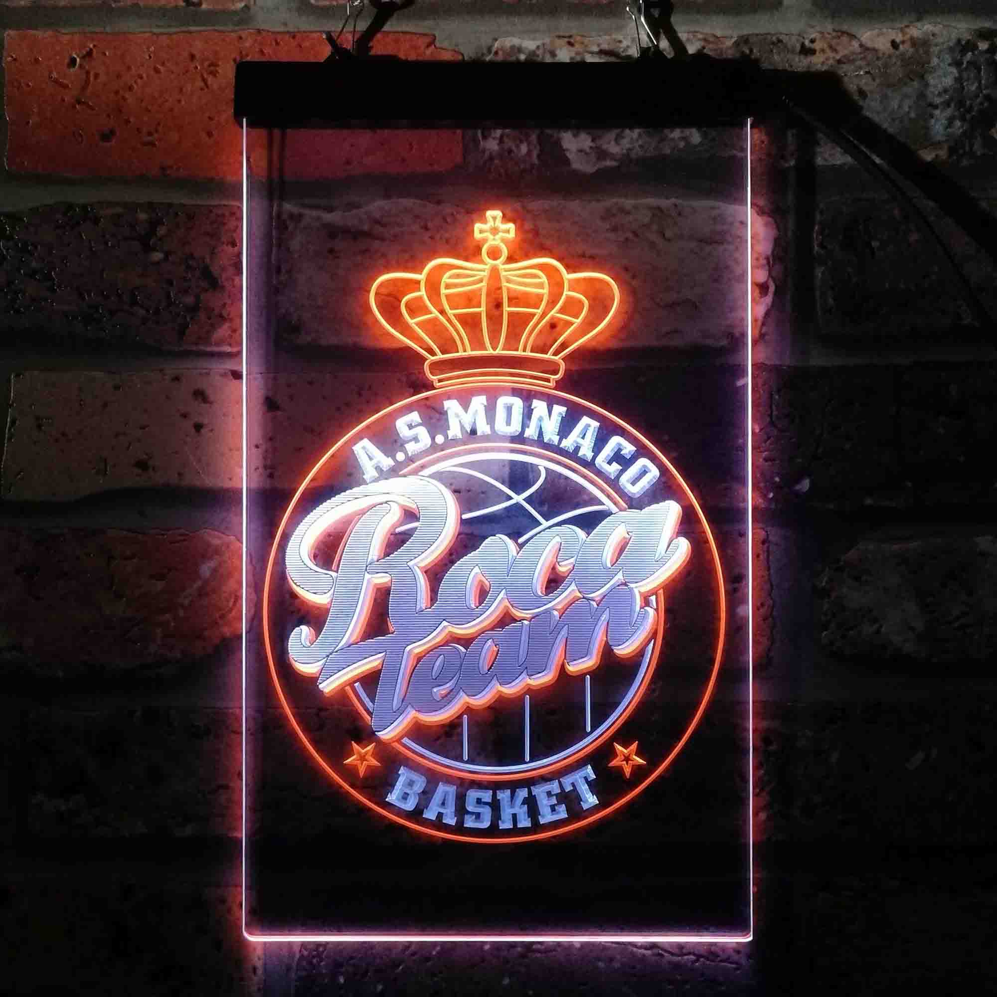 AS Monaco Basket Neon LED Sign