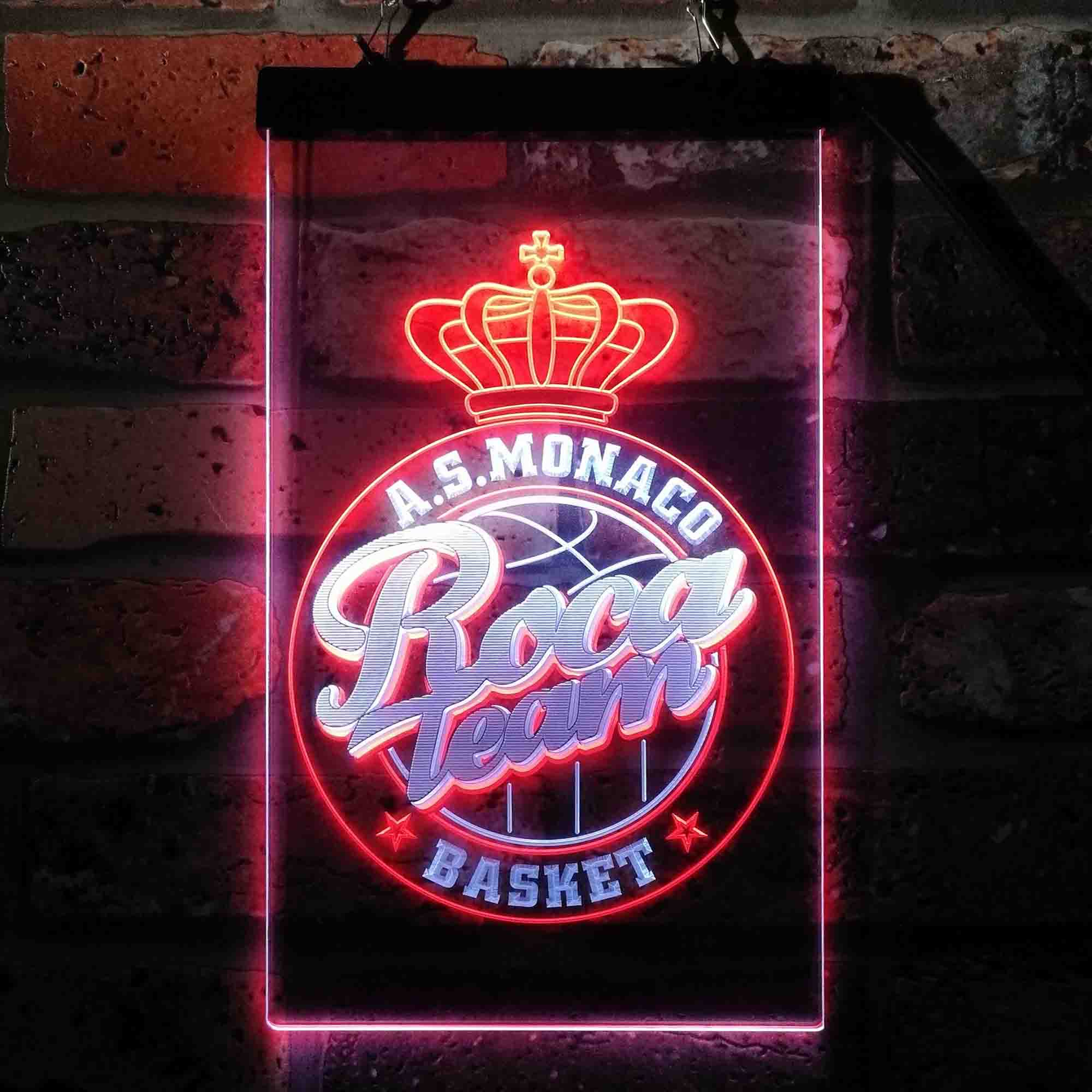 AS Monaco Basket Neon LED Sign