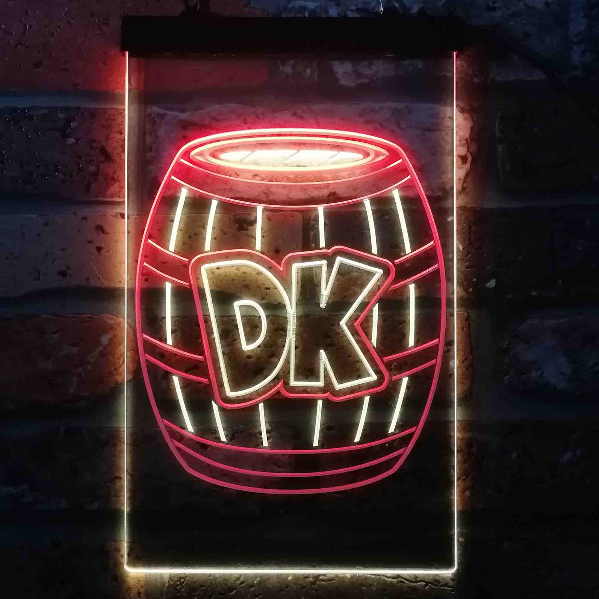 donkey kong neon sign