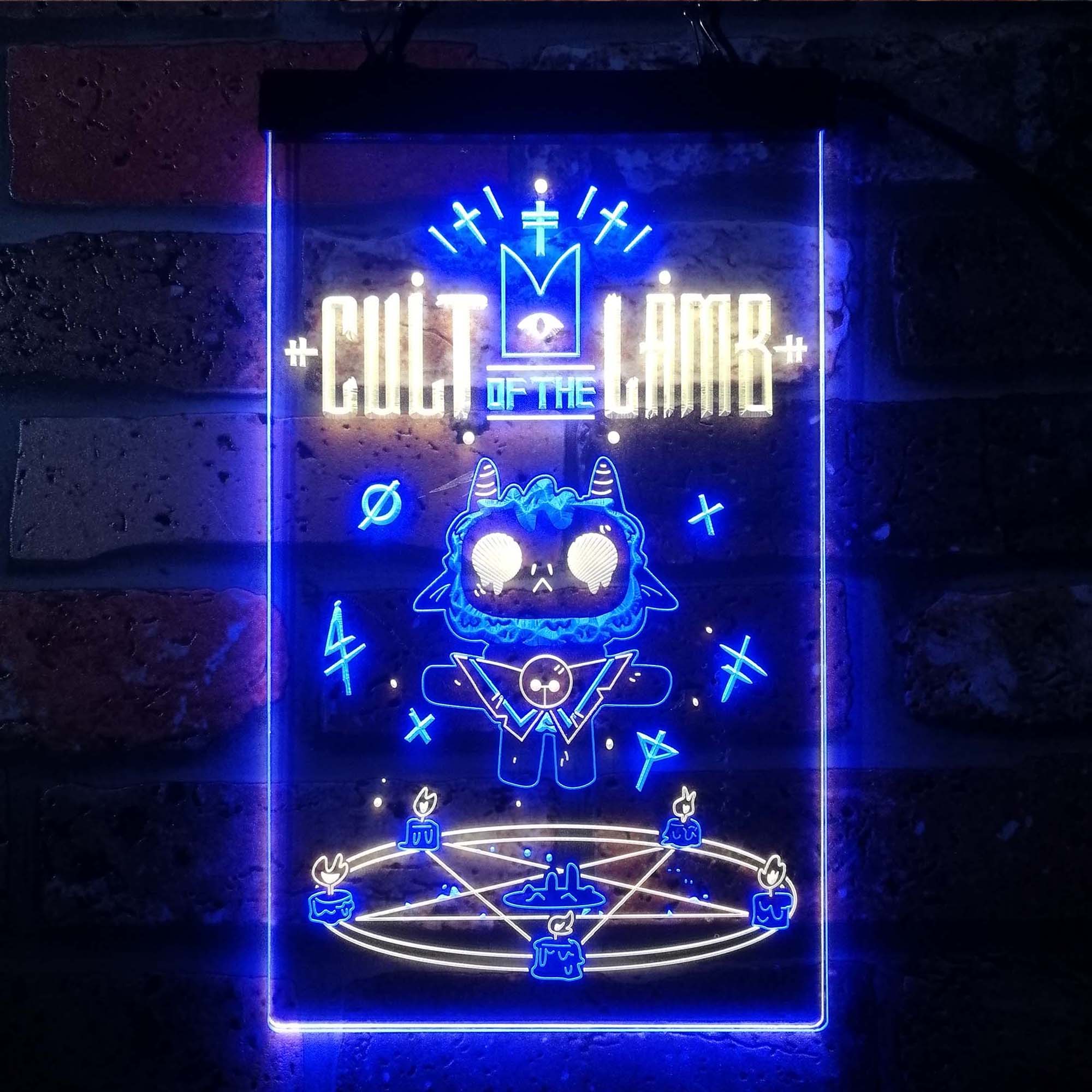 Cult of the Lamb Neon LED Sign