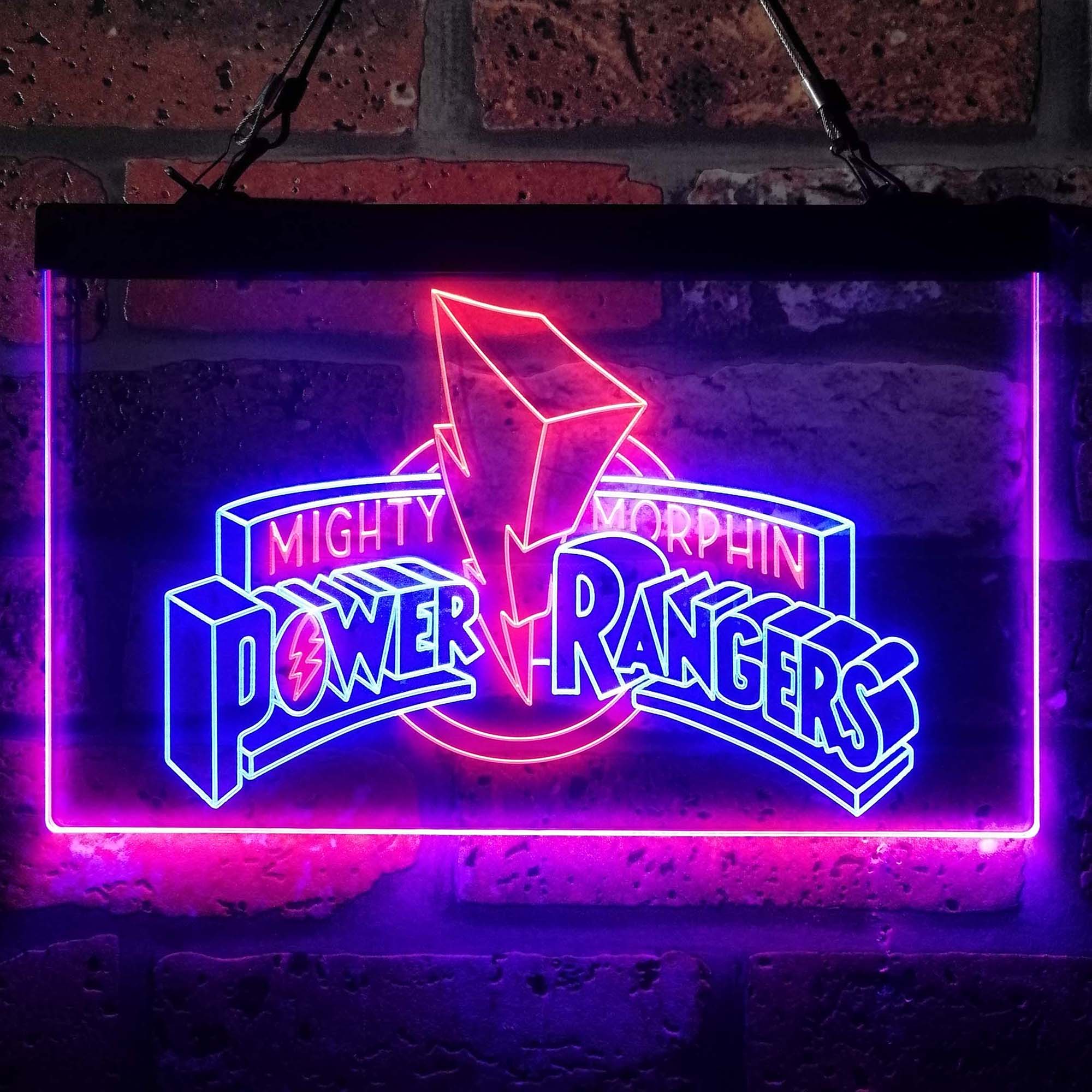 Power Rangers Vintage Arcade Neon LED Sign