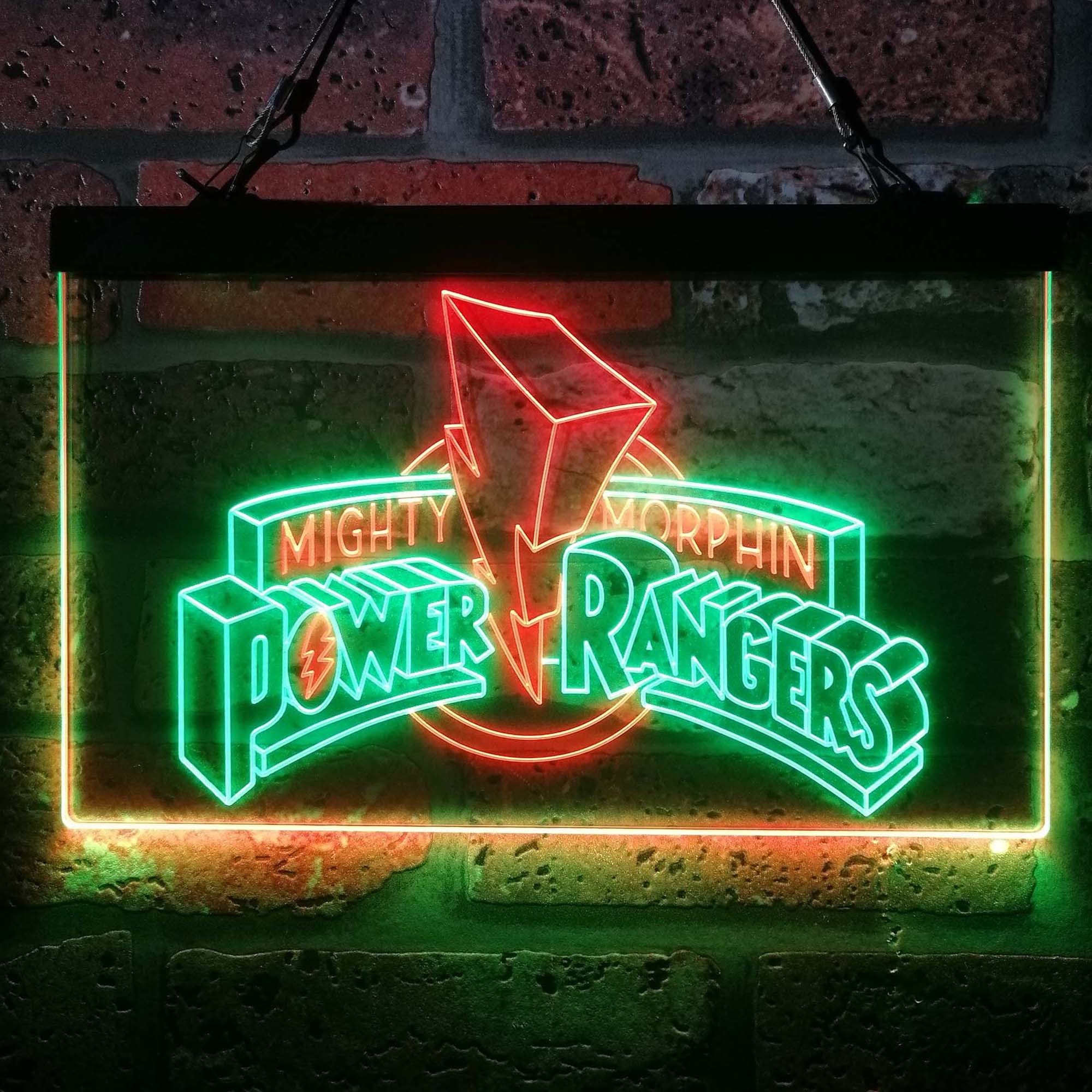 Power Rangers Vintage Arcade Neon LED Sign