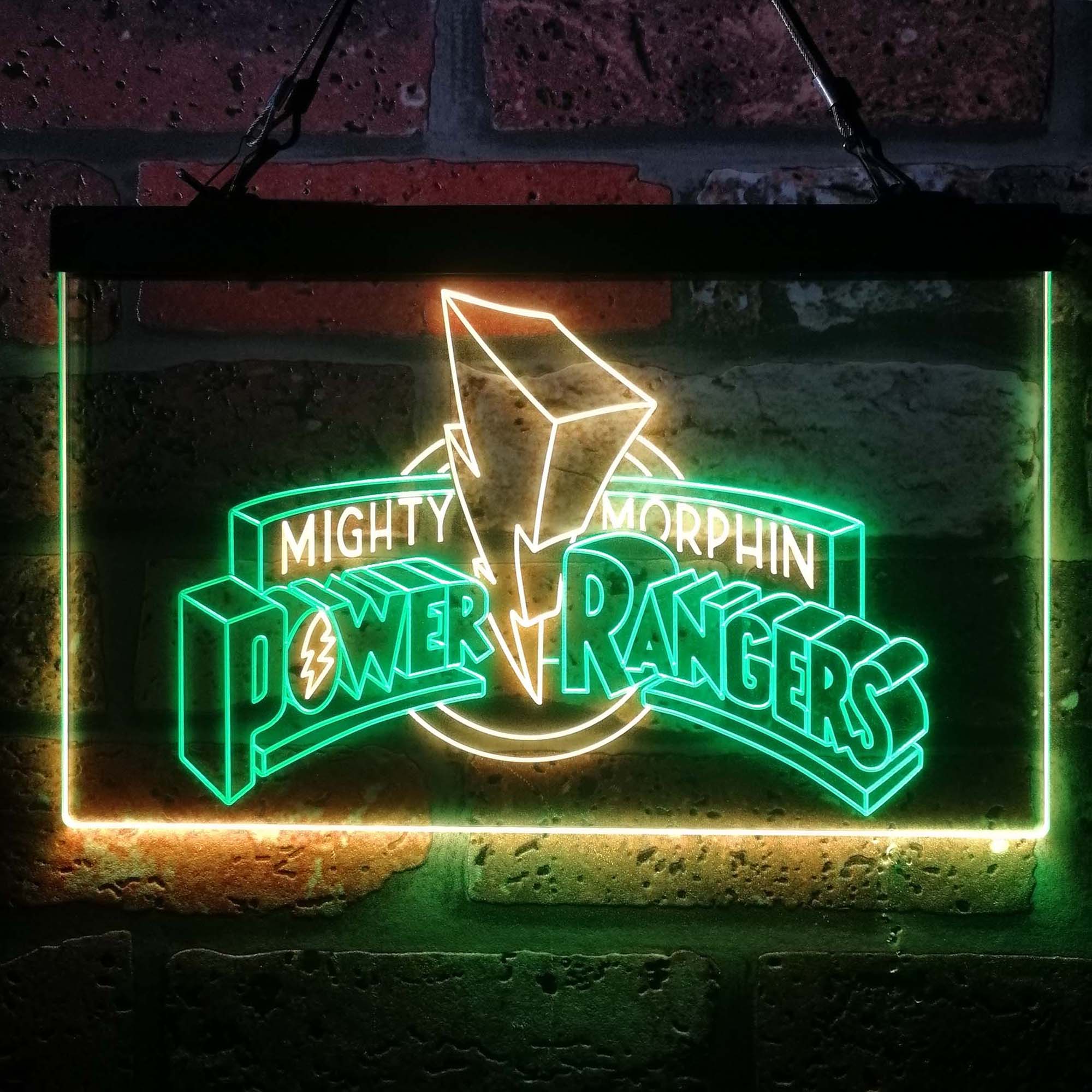 Power Rangers Vintage Arcade Neon LED Sign