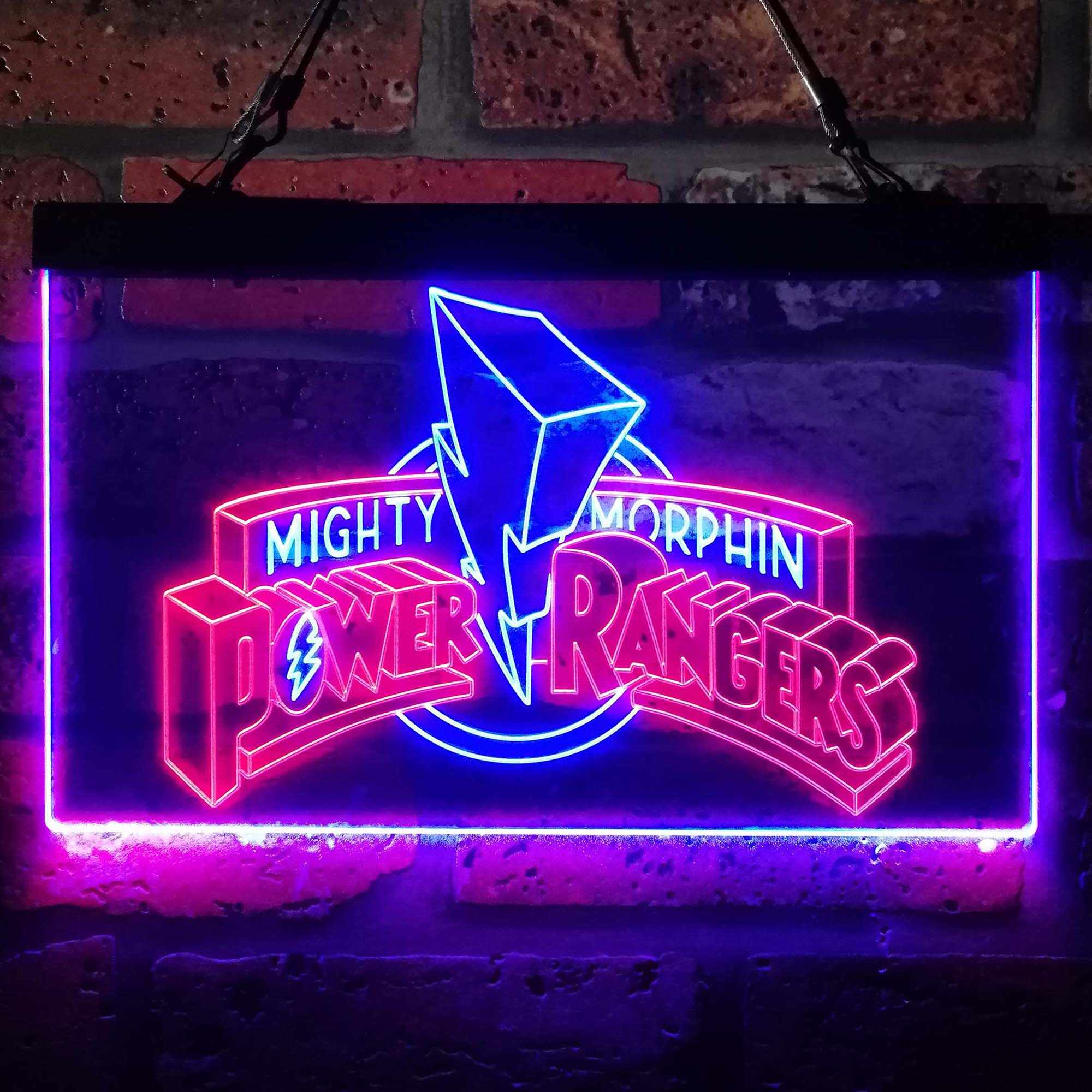 Power Rangers Vintage Arcade Neon LED Sign