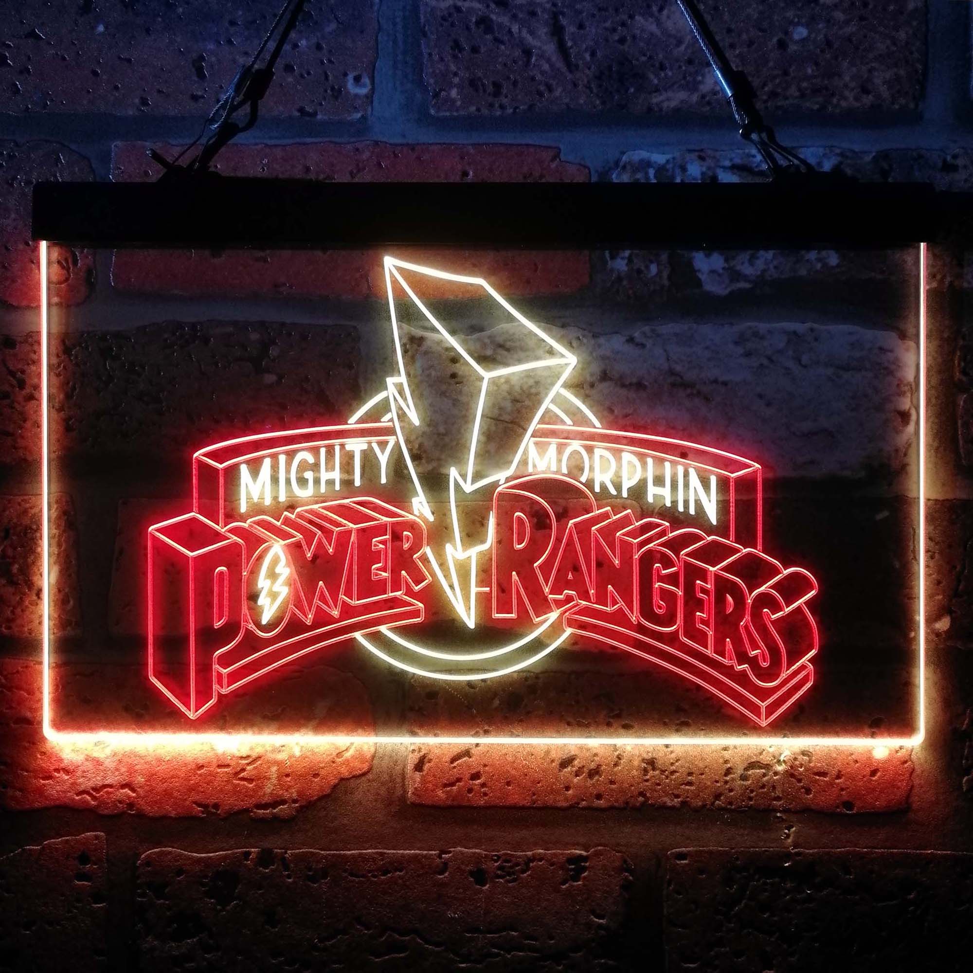 Power Rangers Vintage Arcade Neon LED Sign