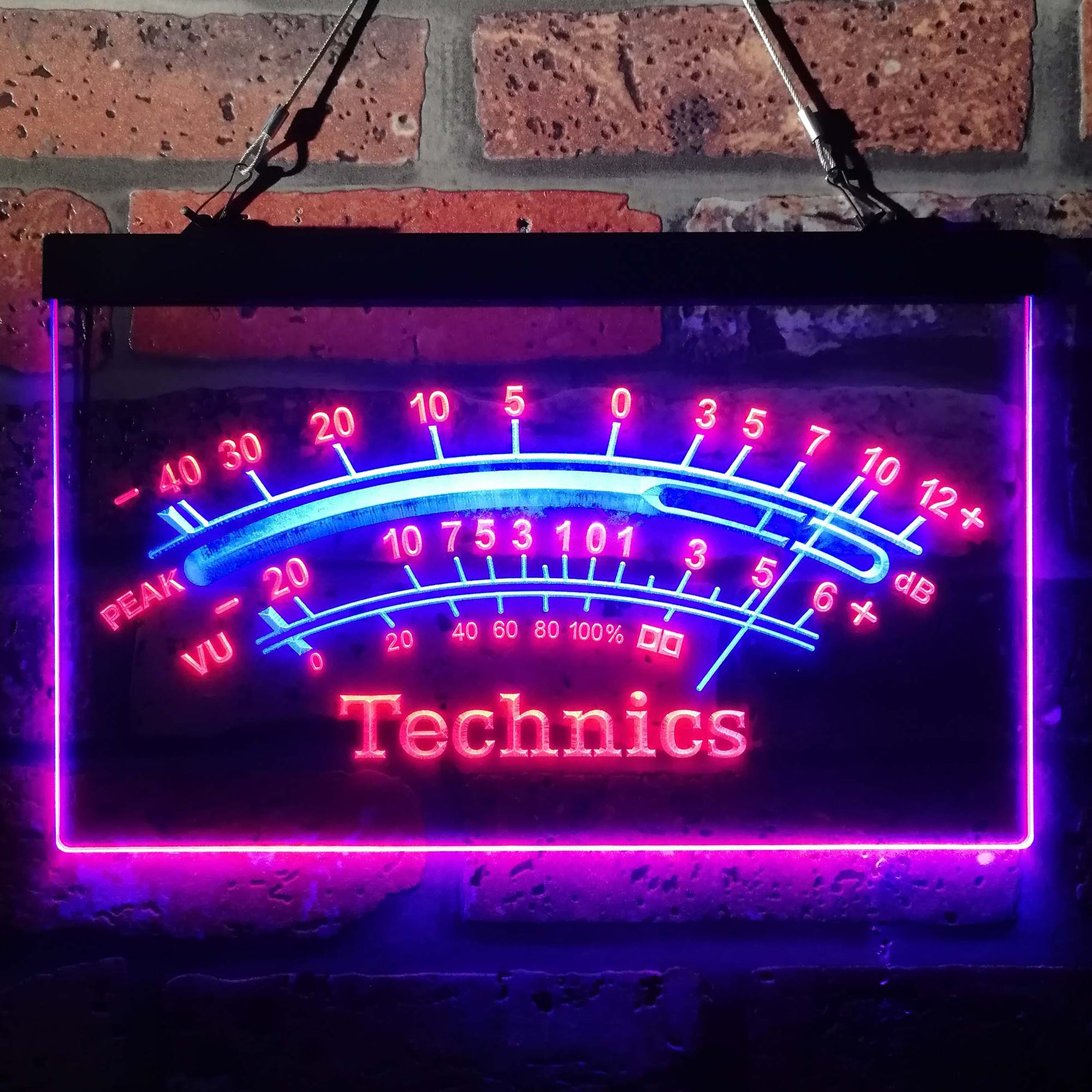 Technics peak vu dB Neon Sign | Pro LED Sign