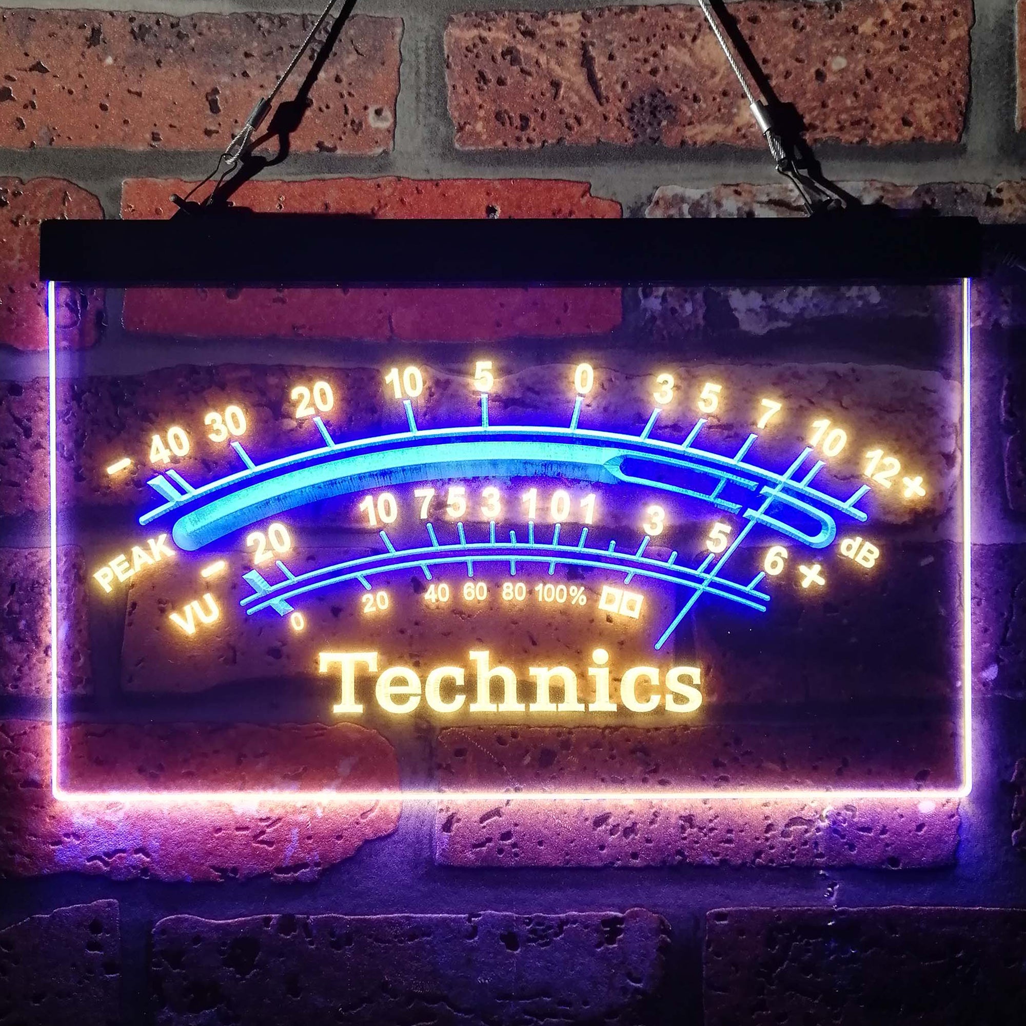 Technics peak vu dB Neon Sign | Pro LED Sign