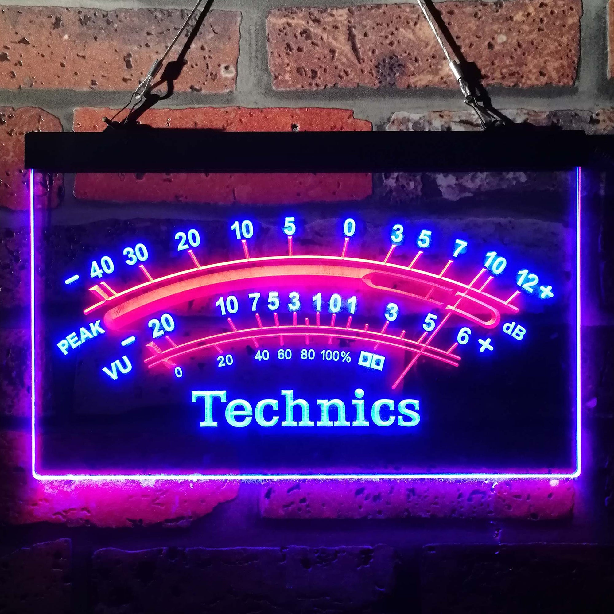Technics peak vu dB Neon Sign | Pro LED Sign