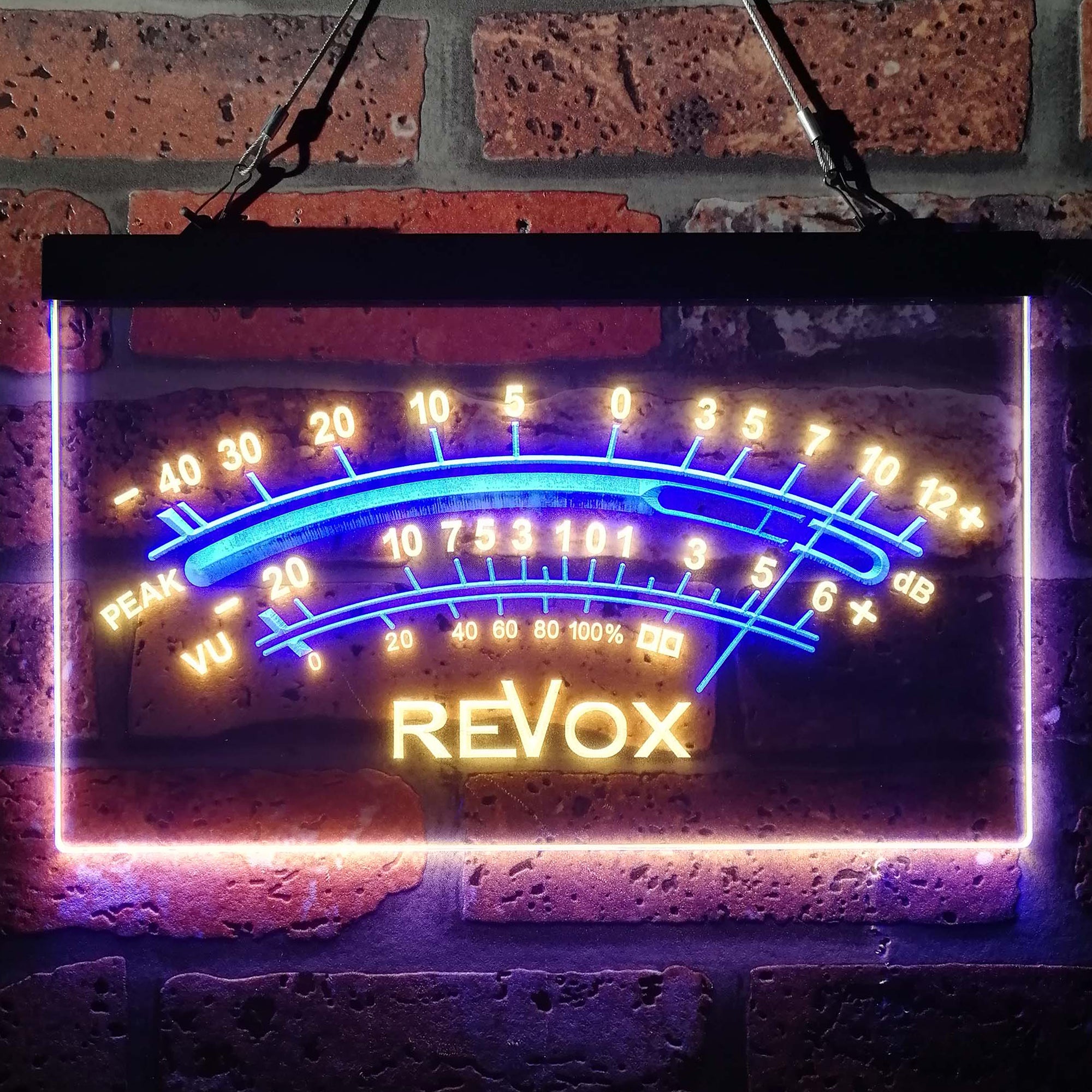 Revox peak vu dB Neon LED Sign