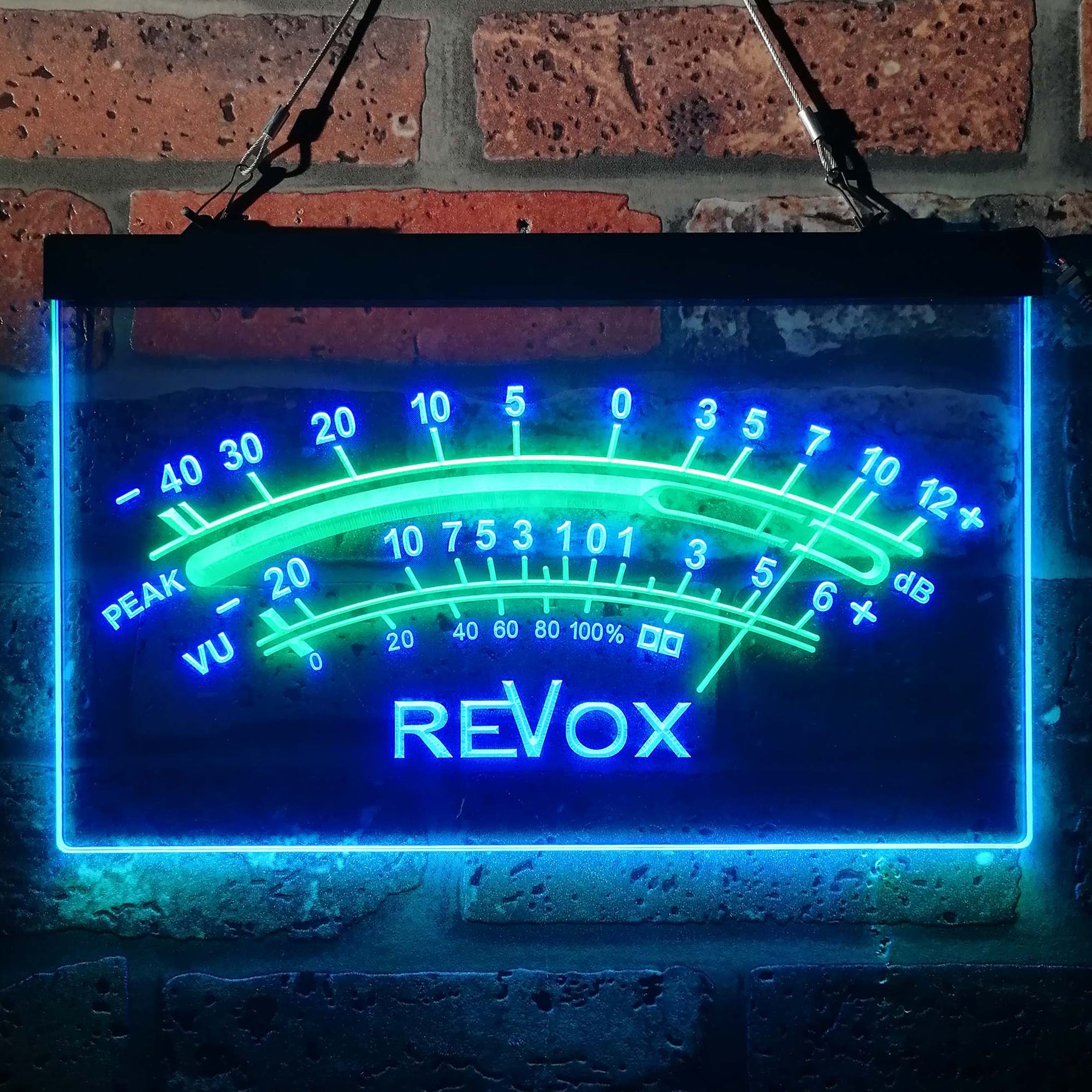 Revox peak vu dB Neon LED Sign