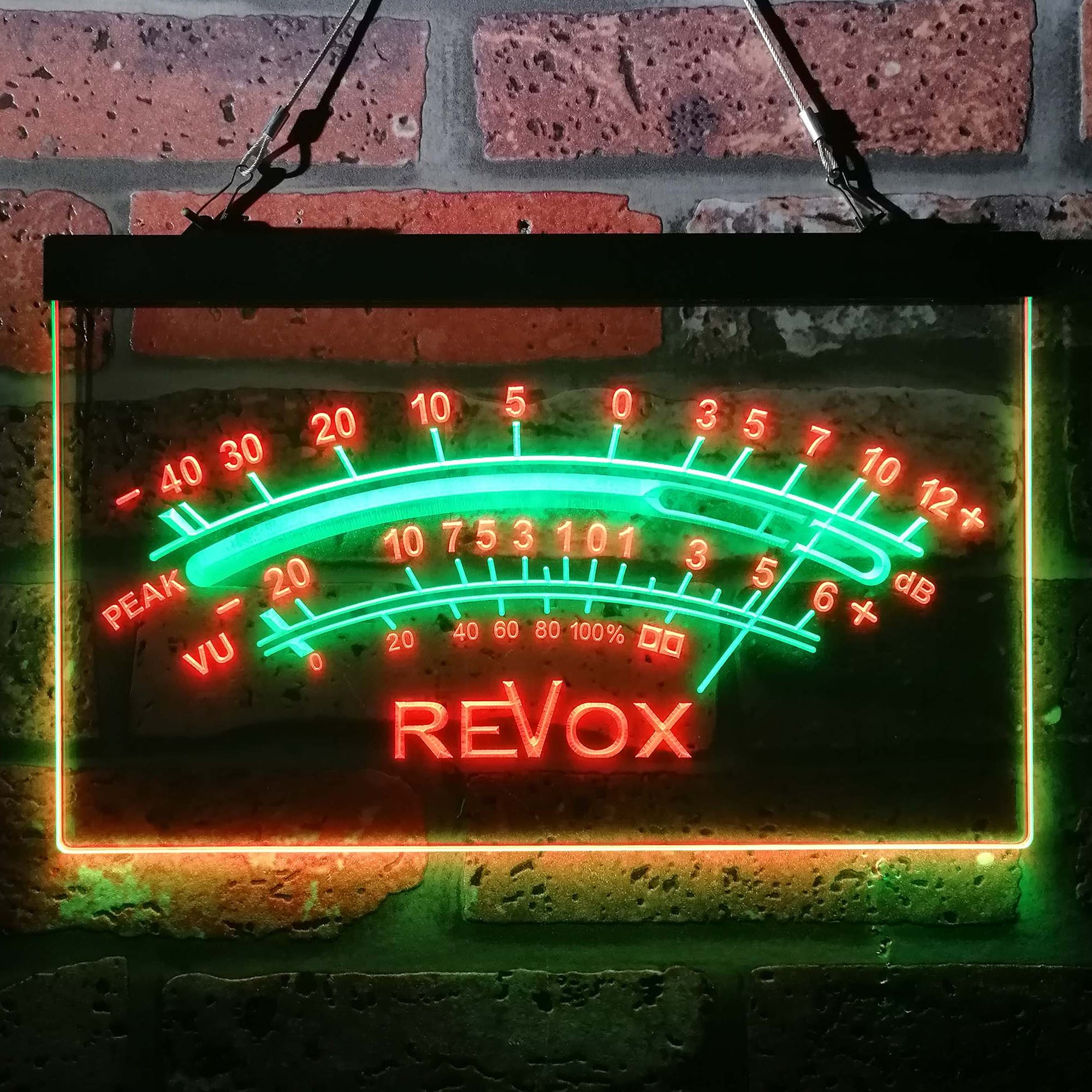 Revox peak vu dB Neon LED Sign