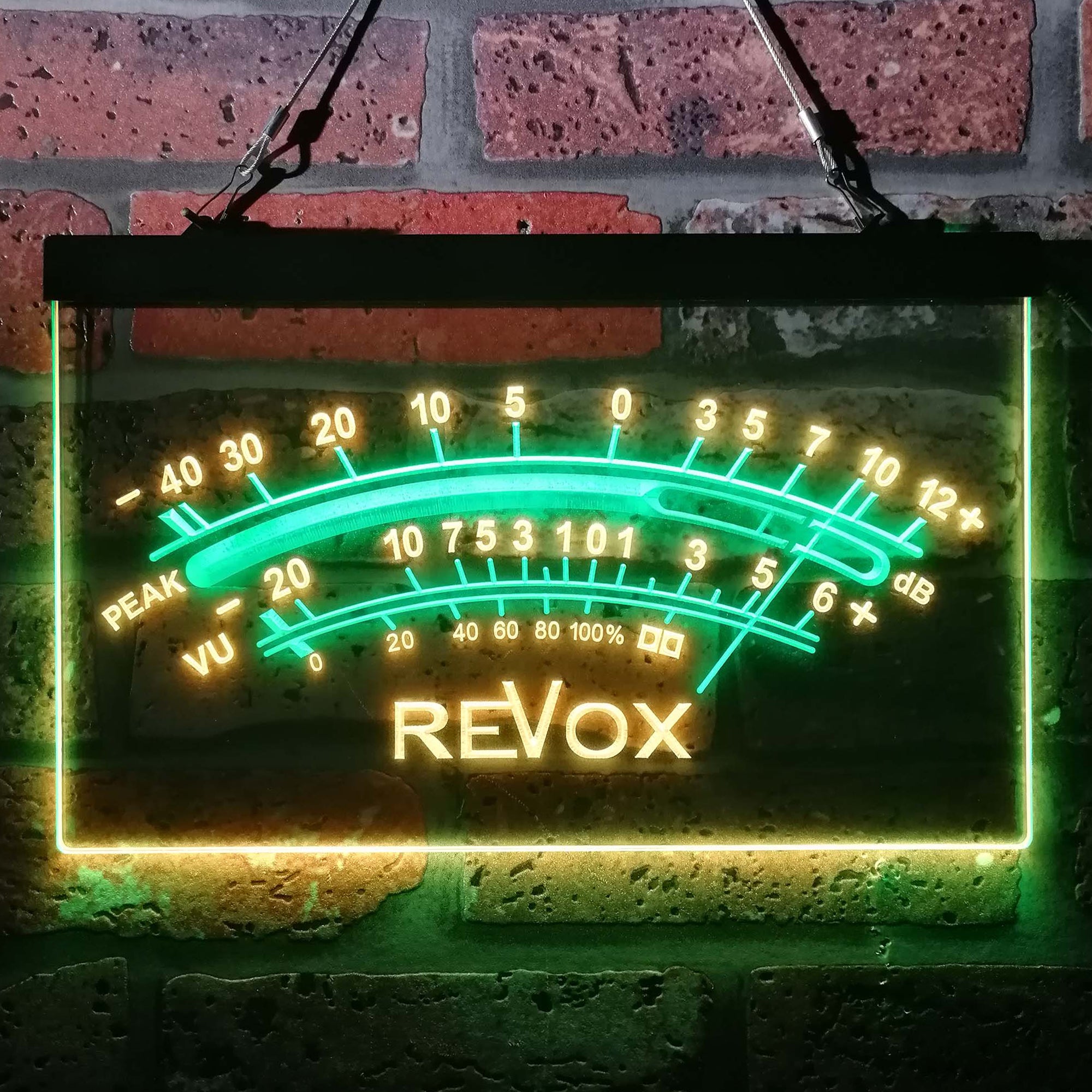 Revox peak vu dB Neon LED Sign