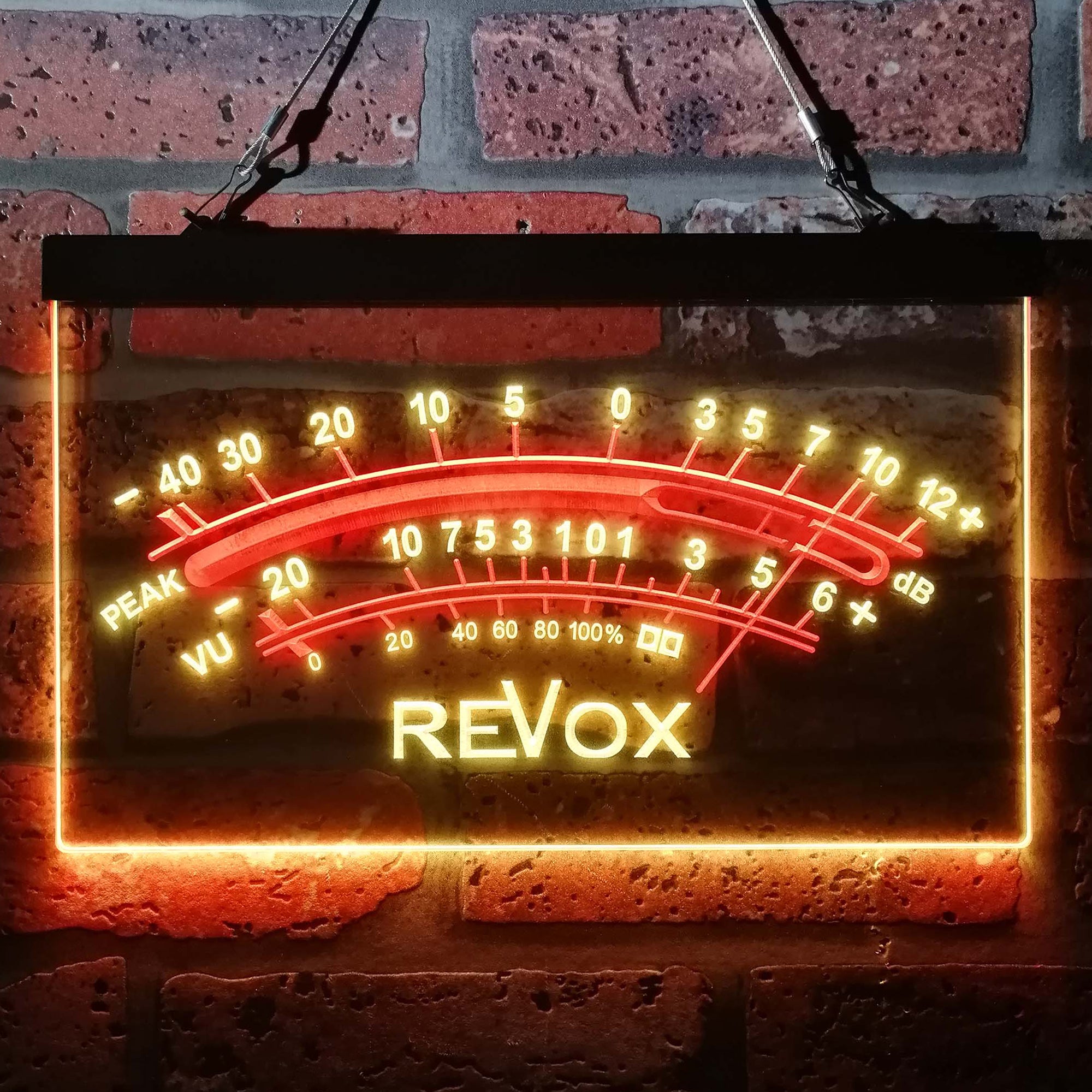 Revox peak vu dB Neon LED Sign