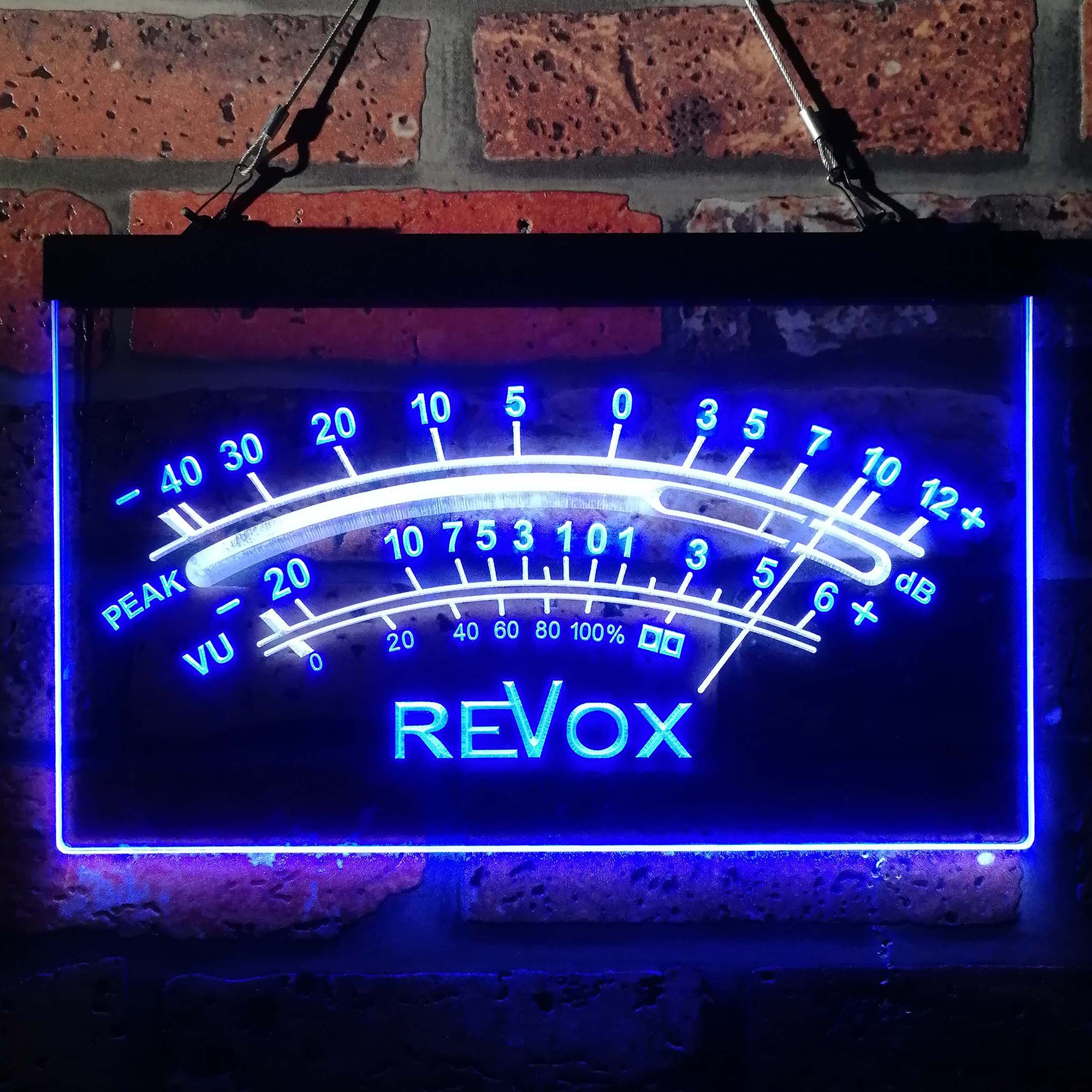 Revox peak vu dB Neon LED Sign