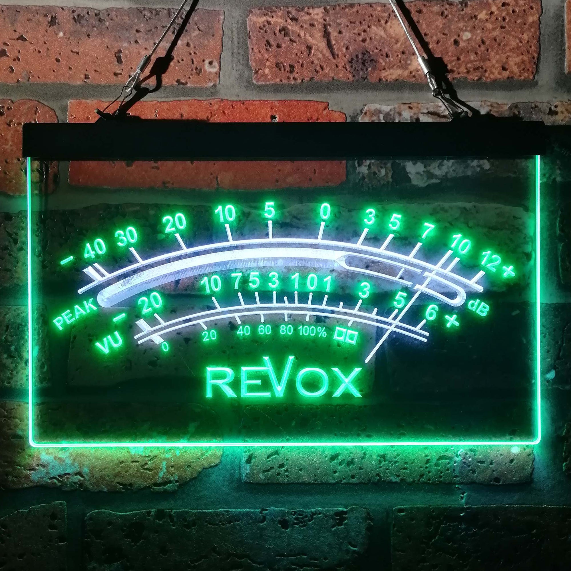 Revox peak vu dB Neon LED Sign
