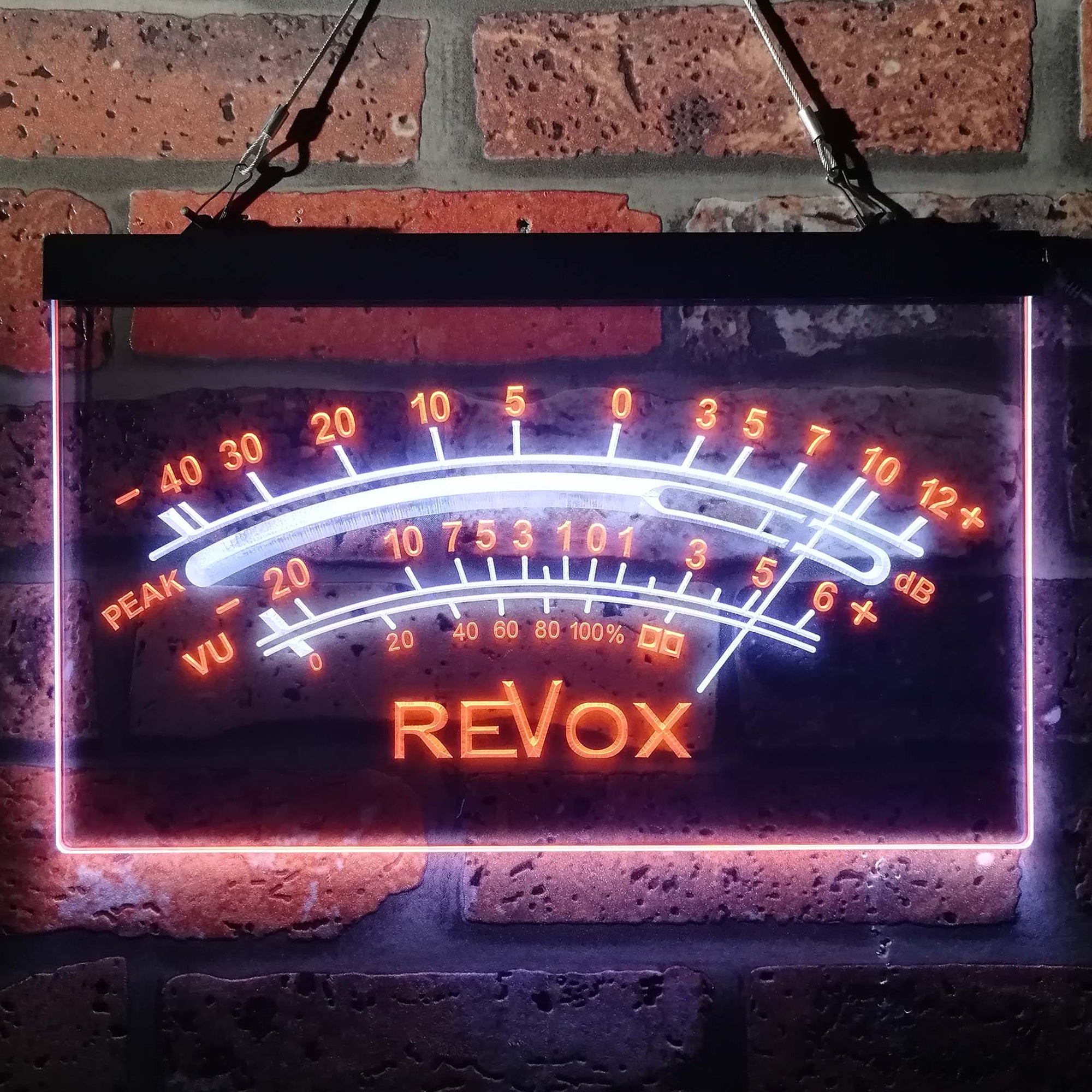 Revox peak vu dB Neon LED Sign