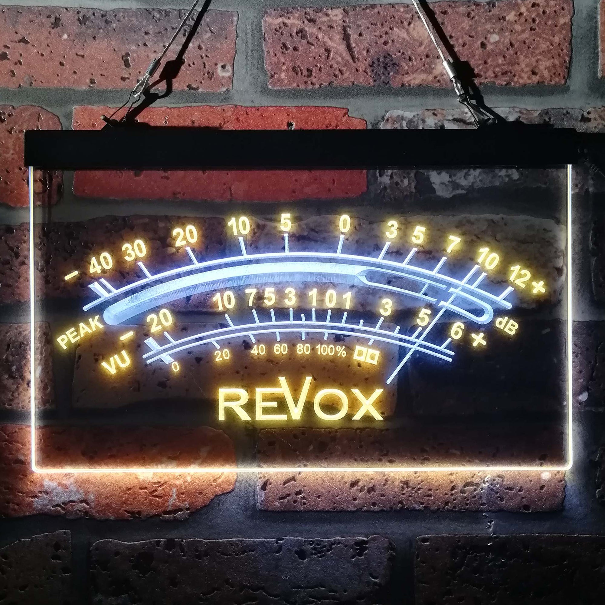 Revox peak vu dB Neon LED Sign