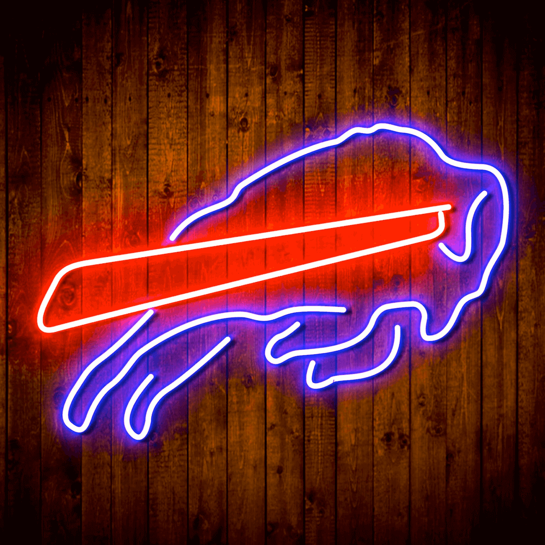 Buffalo Bills Bar Neon-Like Flex LED Sign