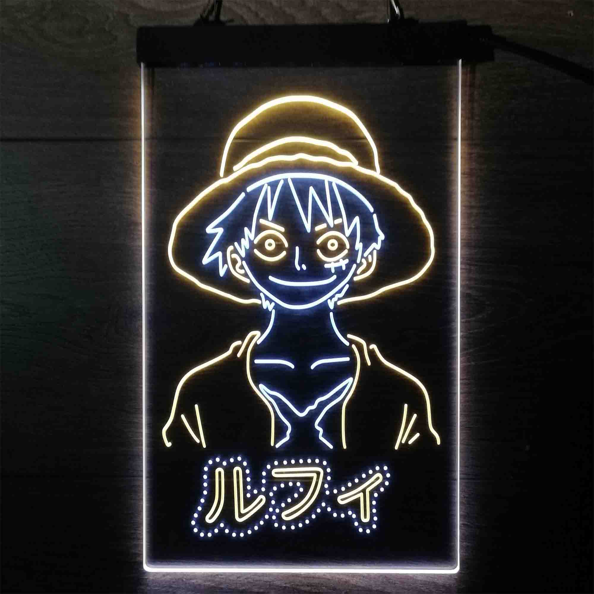 Monkey D. Luffy One Piece Neon LED Sign