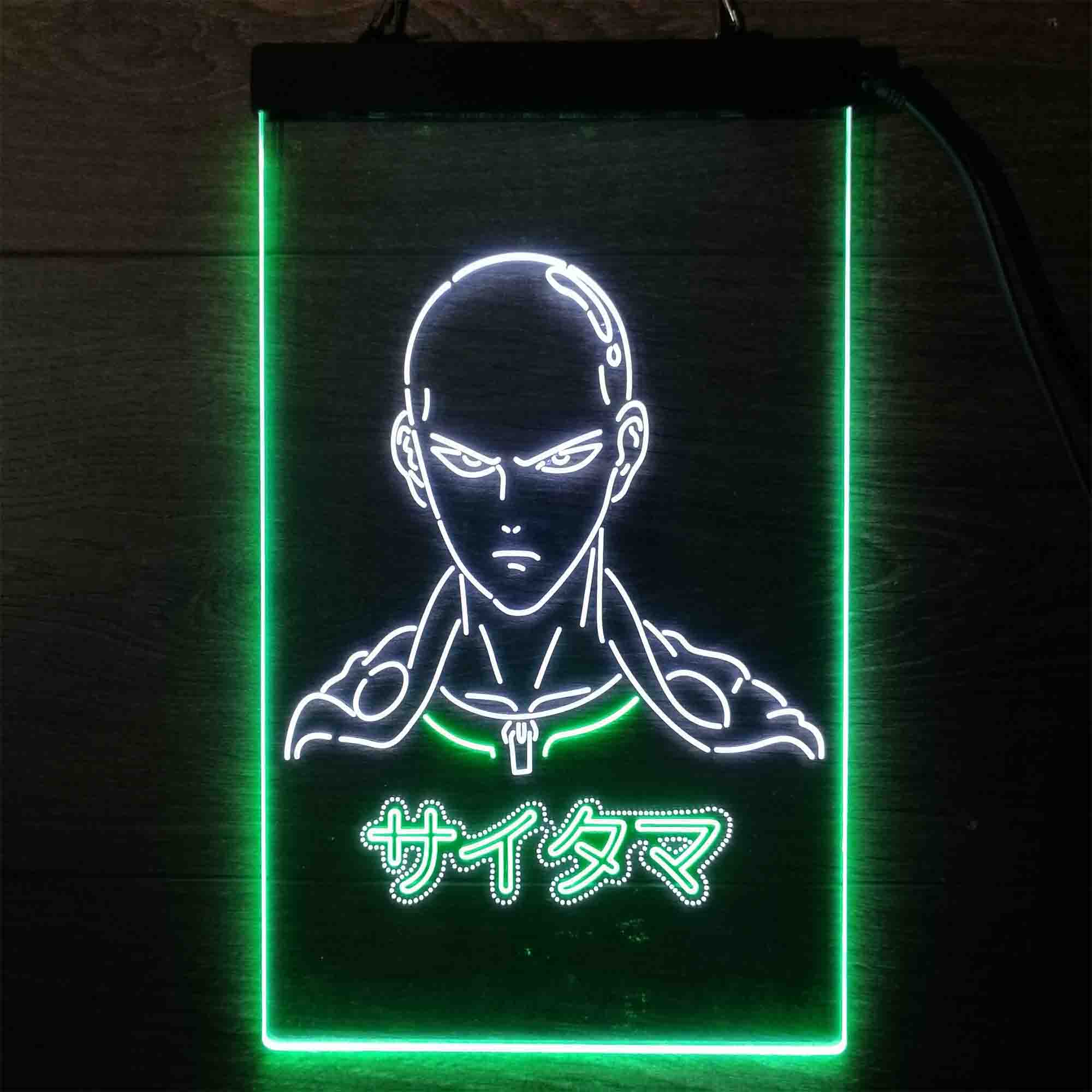 One Punch Man Saitama Neon LED Sign