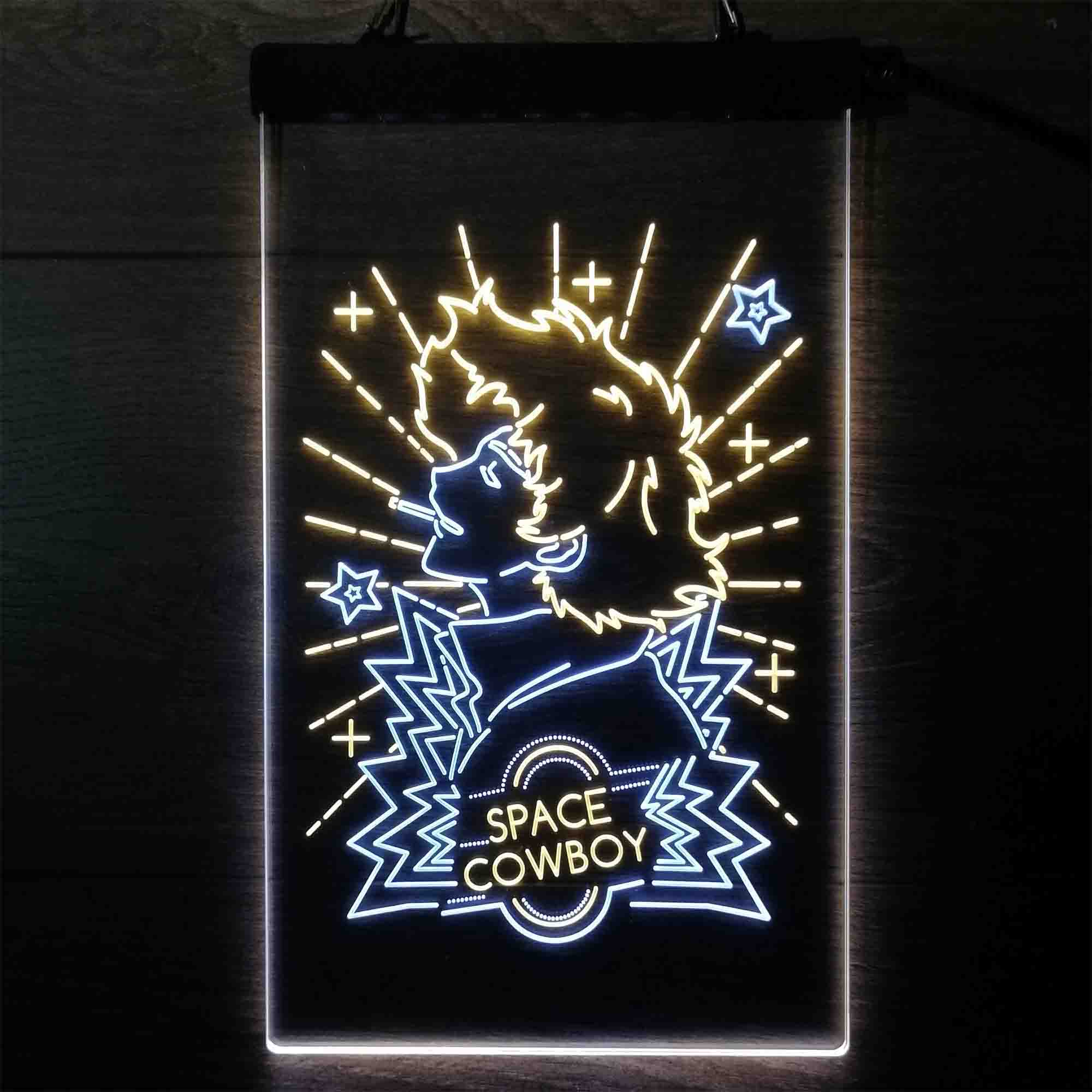 Space Cowboy Neon LED Sign